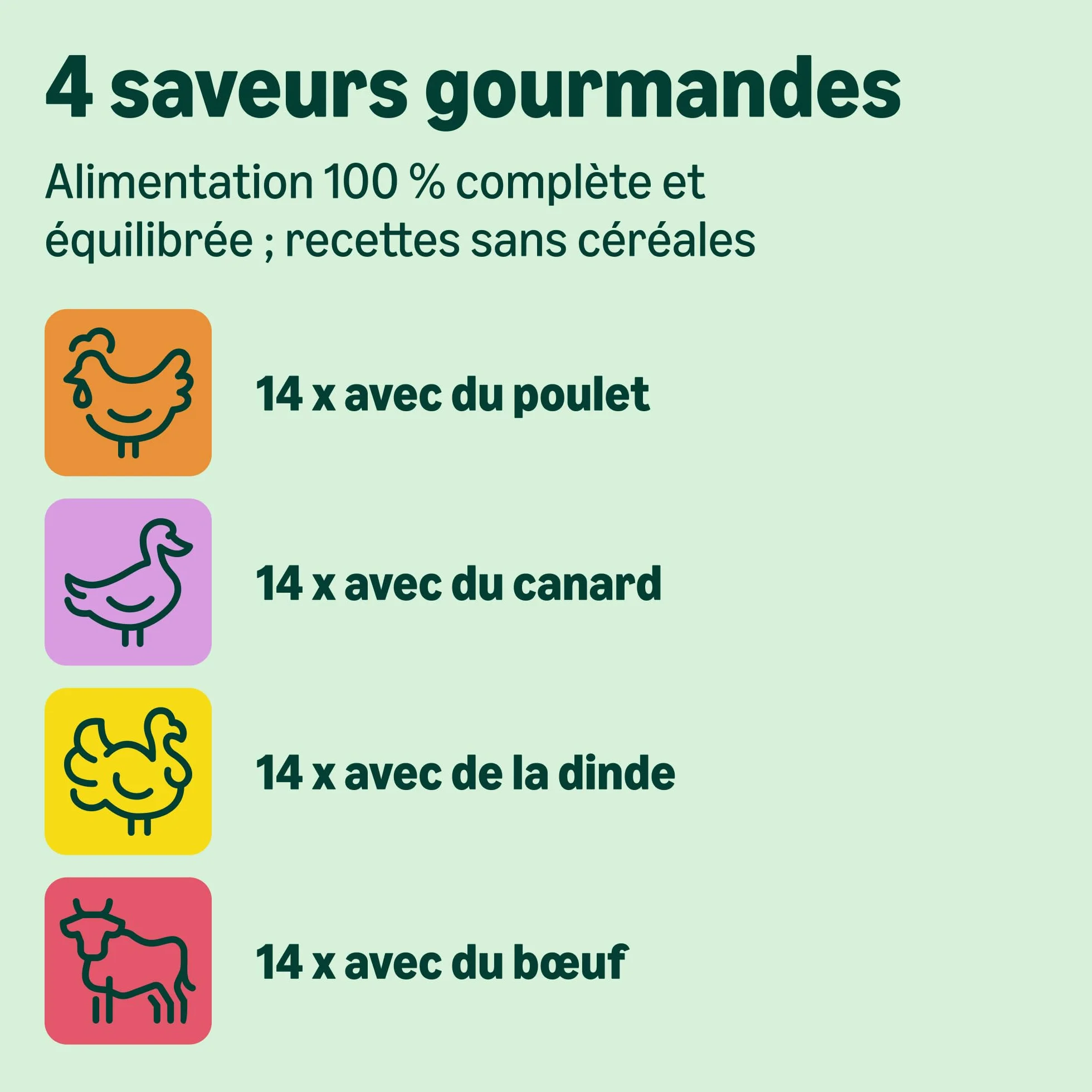Amazon Aliments Humides sans Céréales pour Chats, Selection de Viande en Gelée 4.76kg, 56 x 85g