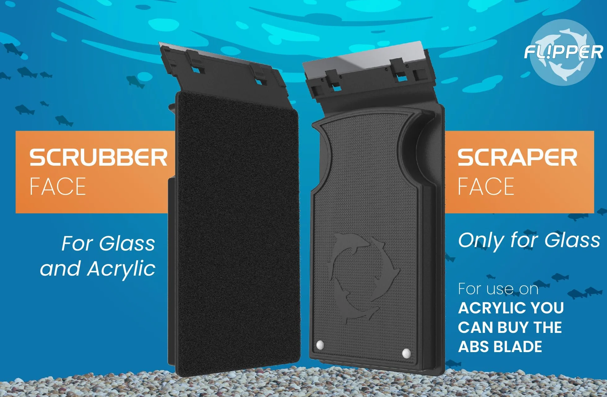 Coralsands Flipper Max Nettoyant magnétique 25 mm