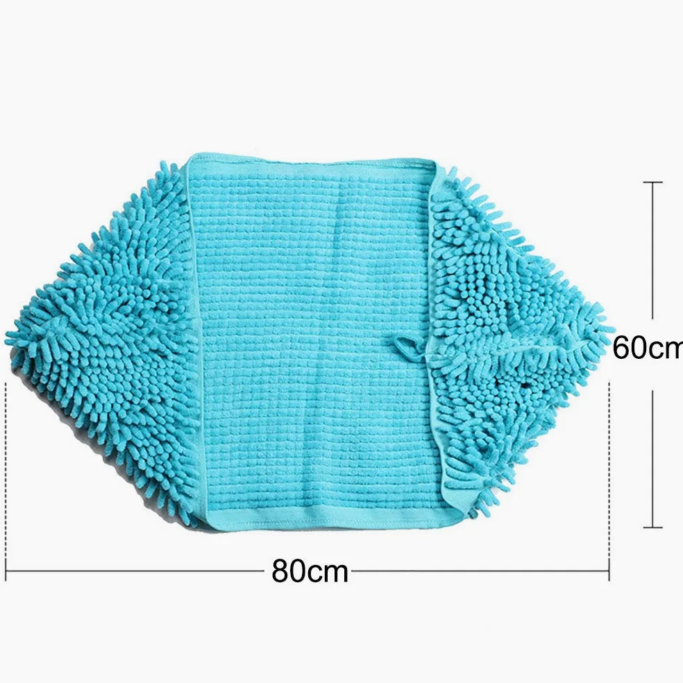 Serviette de Bain, Serviette pour Chien Peignoir pour Animaux Chien Chat Serviette Chien Robe de Chambre Rapide Séchage