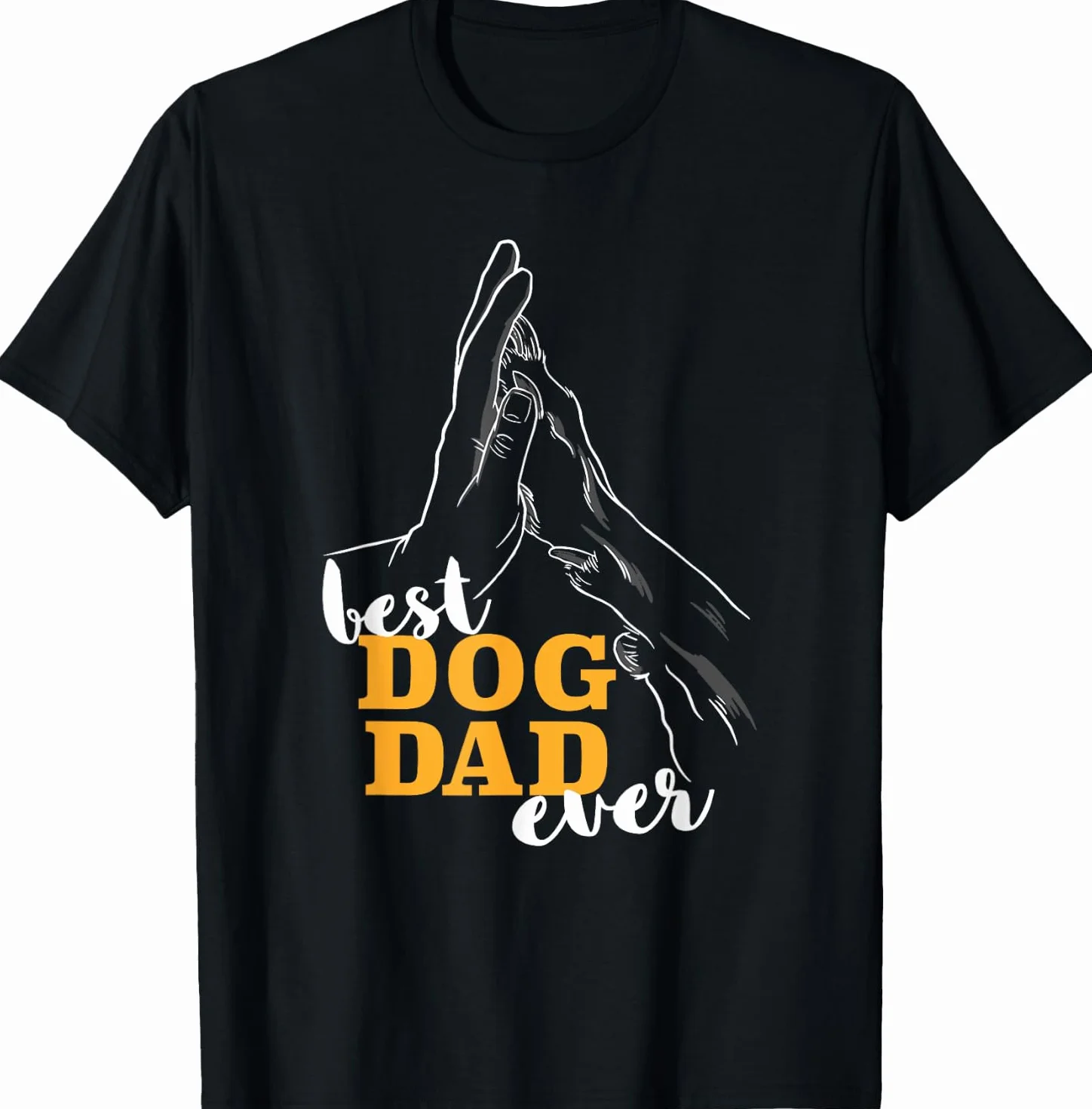 Meilleur papa chien du monde - T-Shirt Chiens