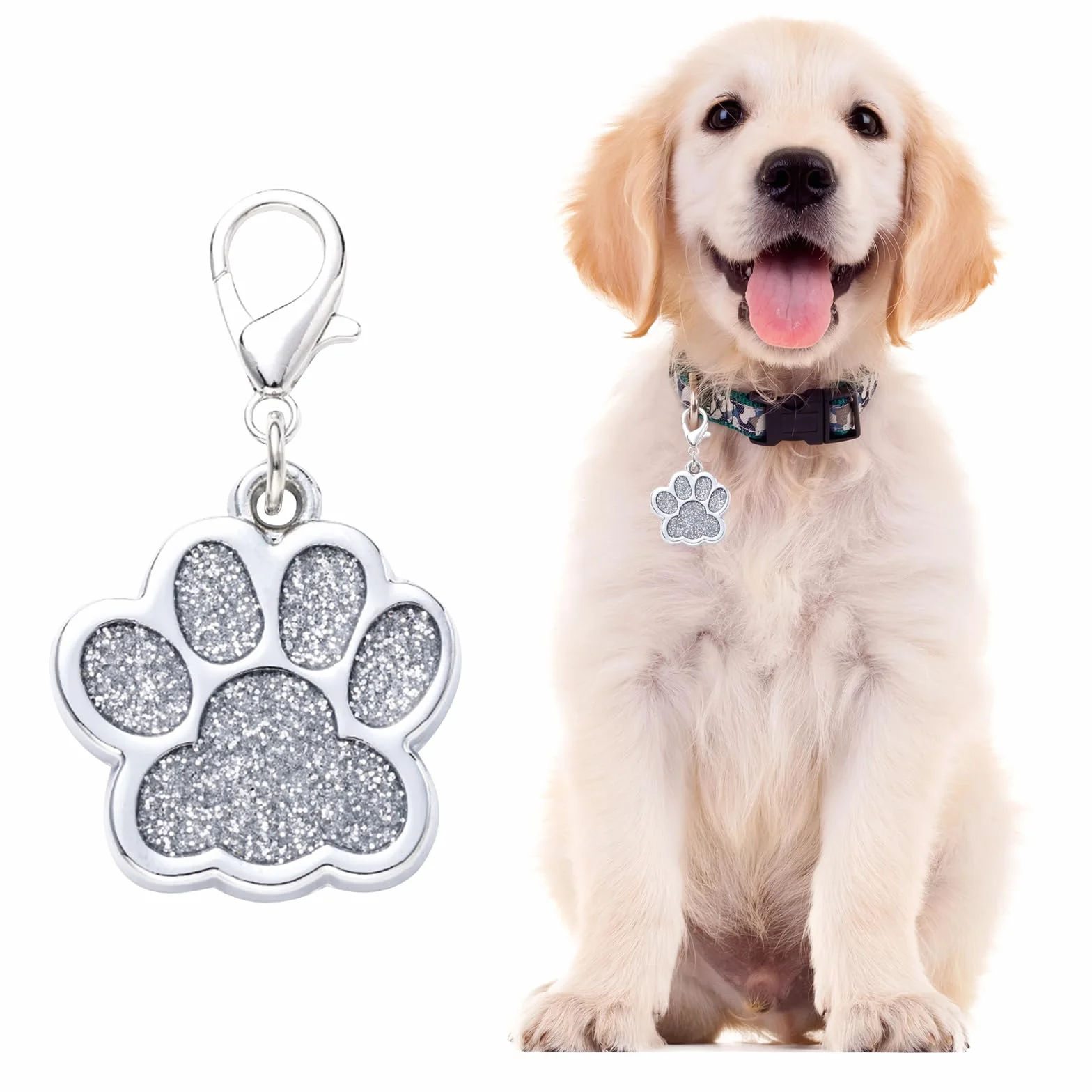 Sac de Transport pour Chien Chat Réglable Bandoulière Mains Libres Portable avec Médaille