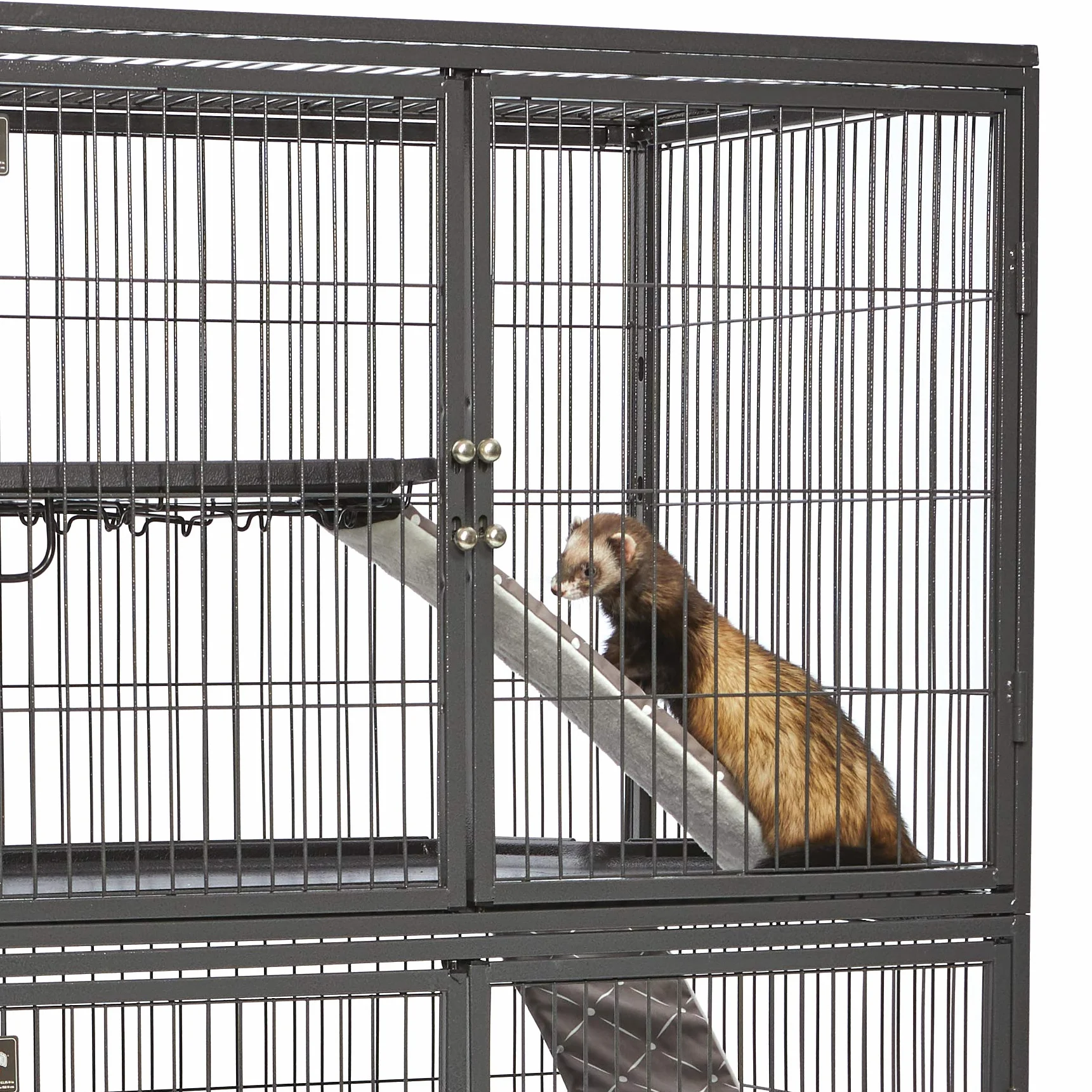 MidWest Homes for Pets Housses de Rampe Ferret Nation Critter Nation Marron Clair Blanc Taille S