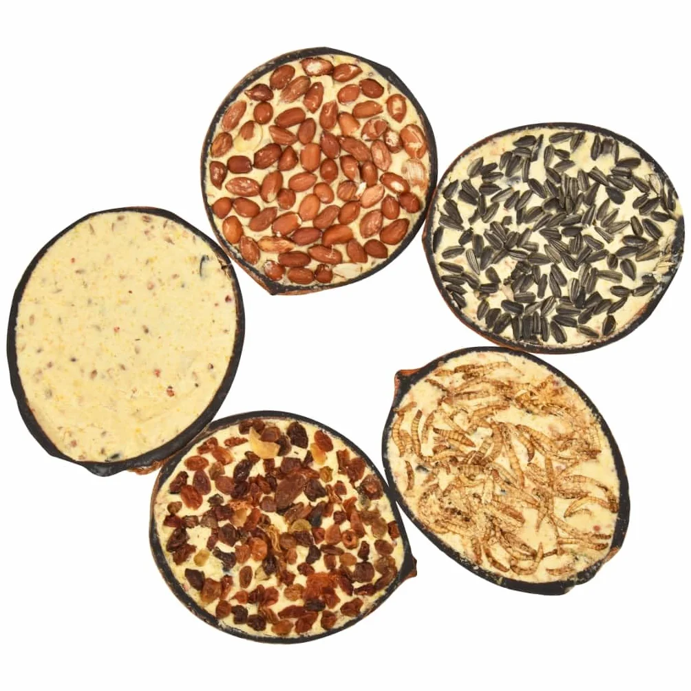 Nourriture d'oiseaux Moitiés de Noix de Coco 10 pcs 290 g