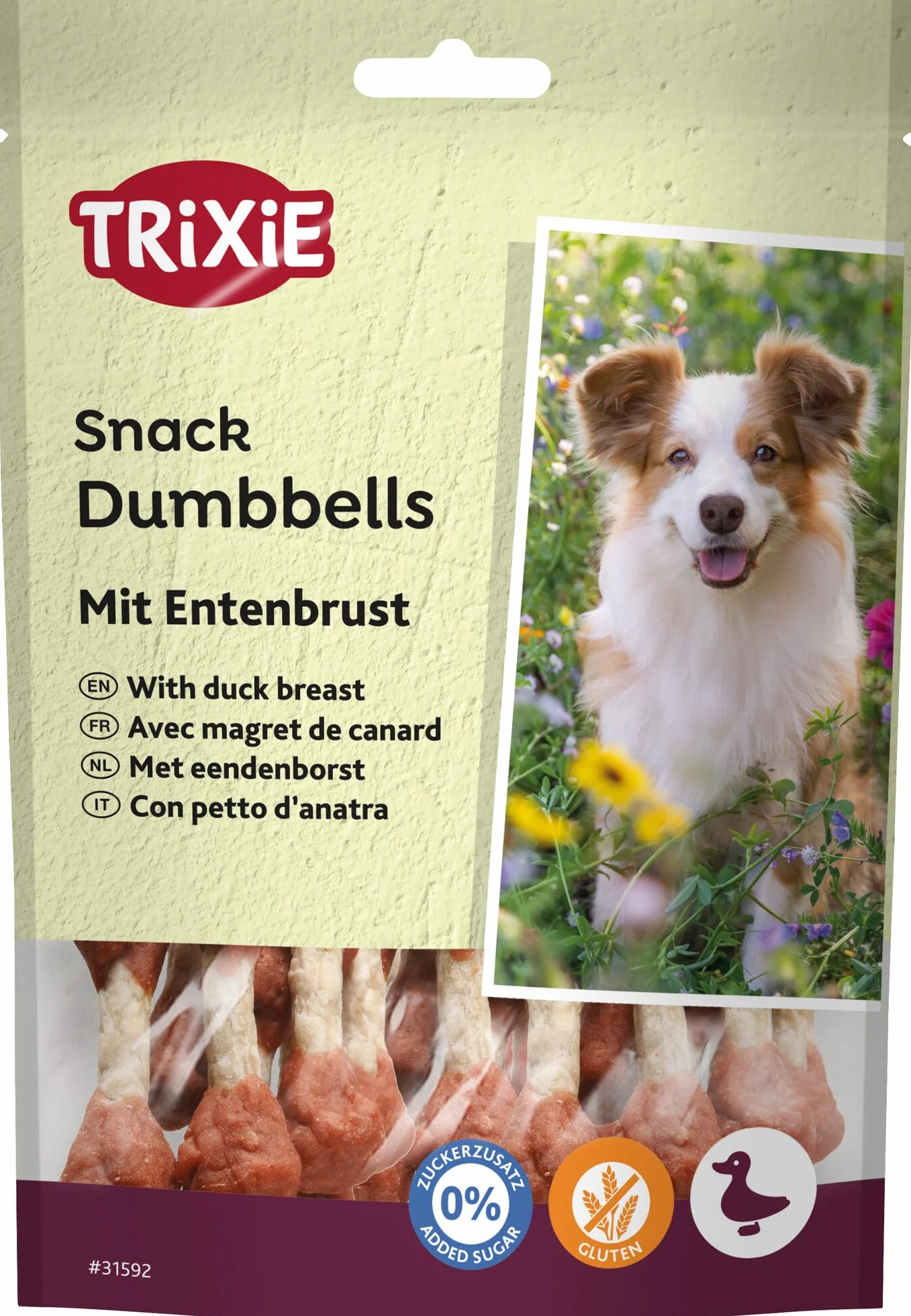 TRIXIE PREMIO bouchées de canard friandises pour chien 80 g