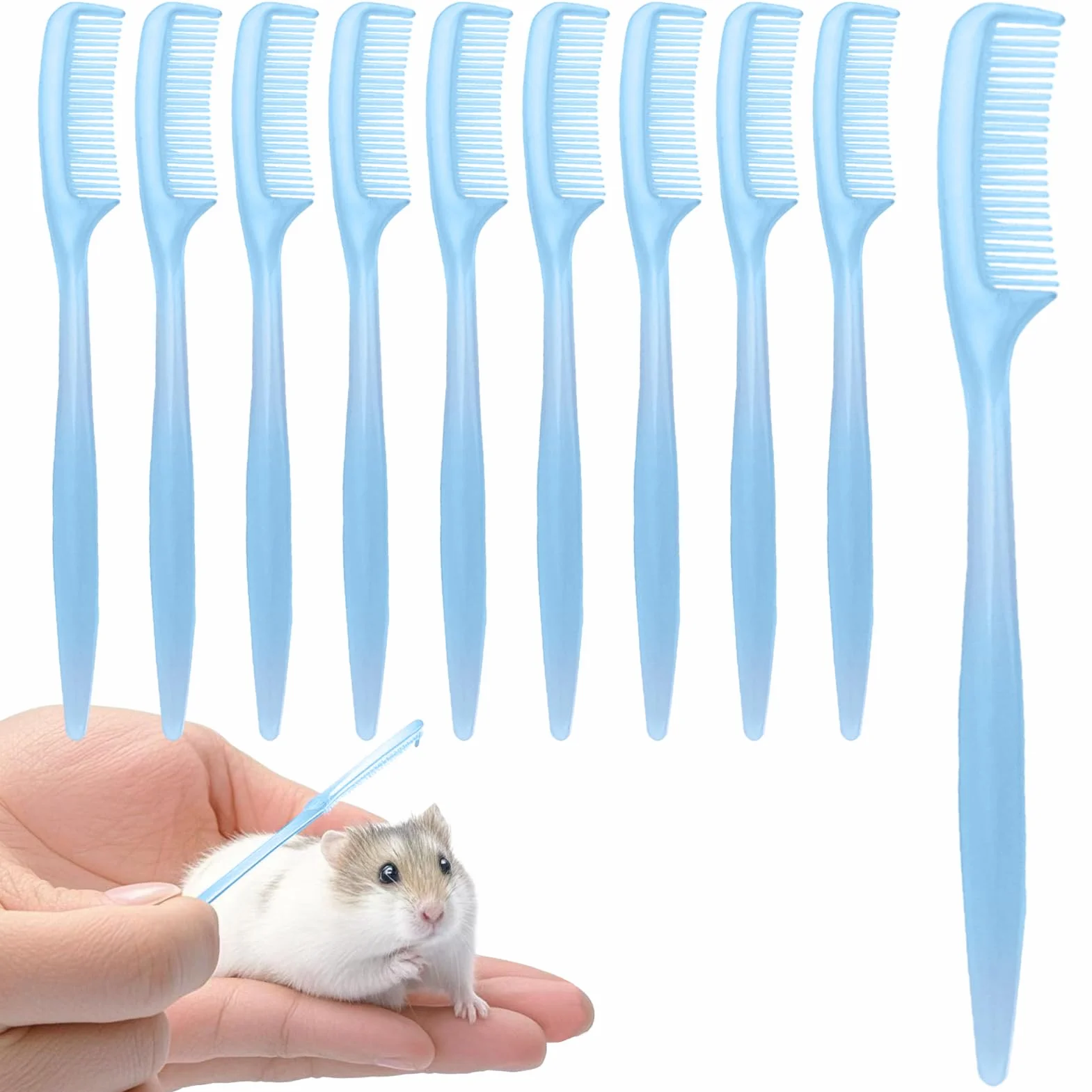 Brosse de nettoyage pour petits animaux | Brosse de nettoyage pour hamster, furet d'intérieur, pelage, peau sensible, soins quotidiens