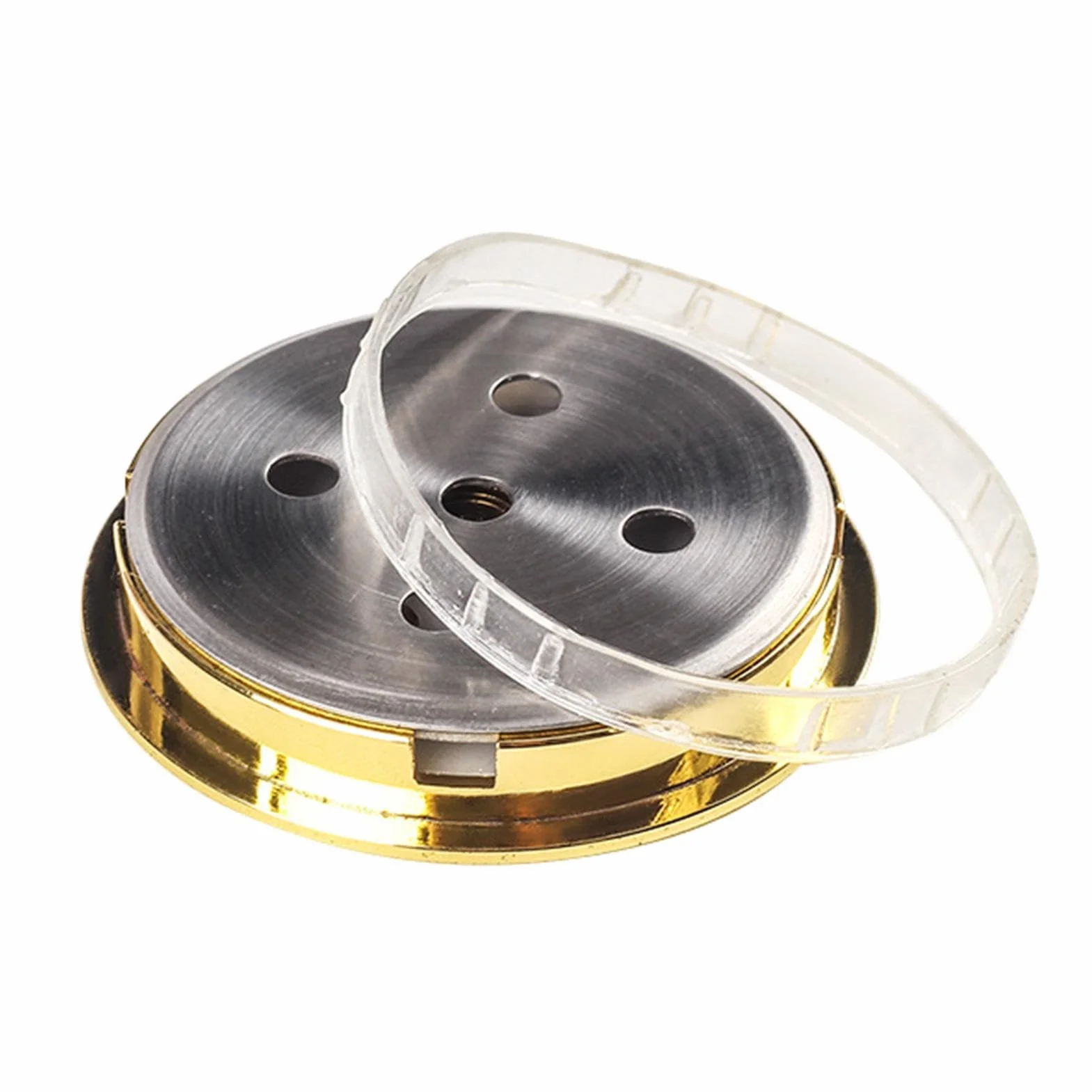 Humidor Hygromètre rond,Hygromètre rond doré pour cave à cigares | Cigares testeur d'humidité combinaison mécanique de haute précision pour caves à cigares guitare violon boîte à cigares