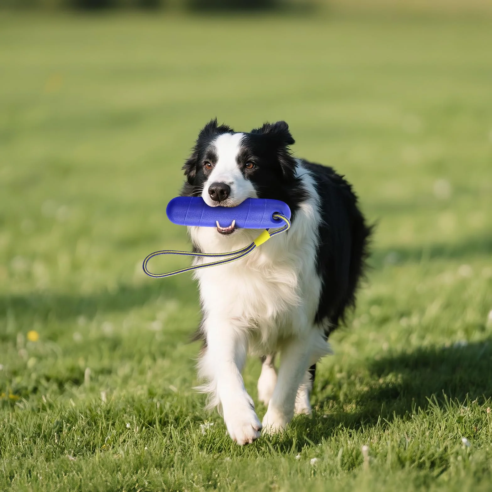 Jouet Interactif Chien avec Corde en Nylon, Ballon Flottant Increvable pour Piscine Extérieur