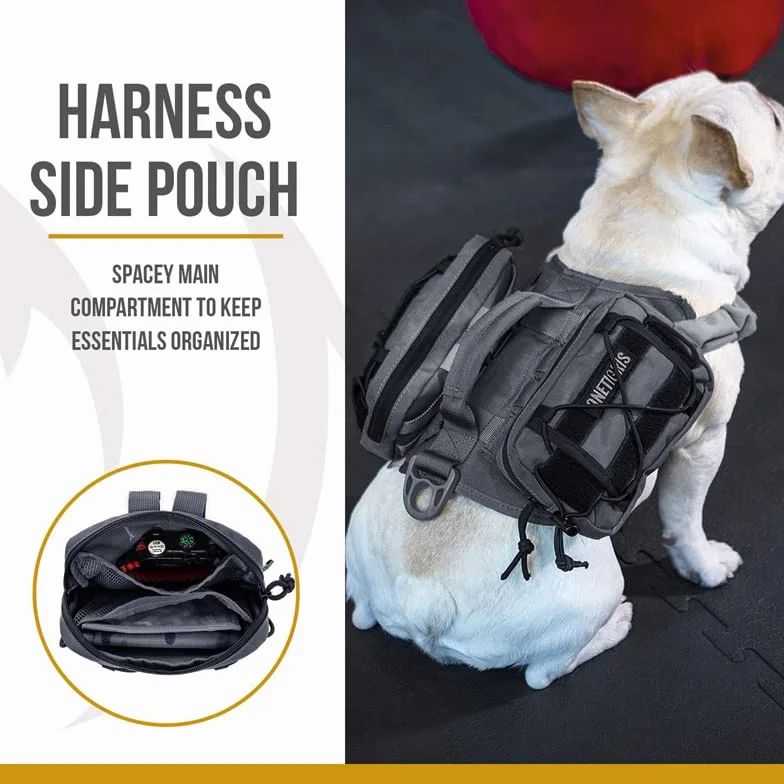 OneTigris EDC Pouch Sac à Dos Horizontal pour Chien