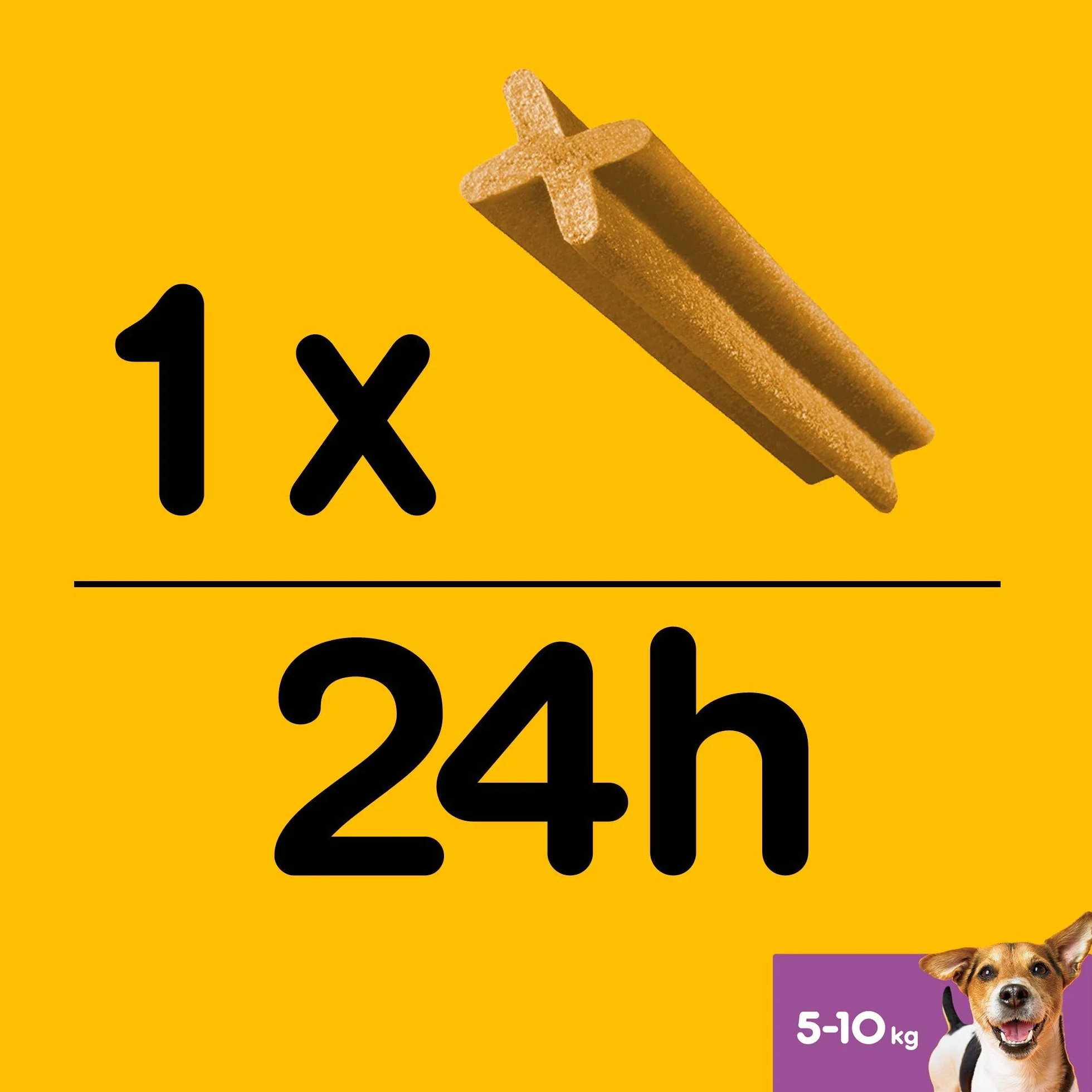 Pedigree Dentastix Friandises pour petit chien 56 bâtonnets hygiène bucco-dentaire 880 g