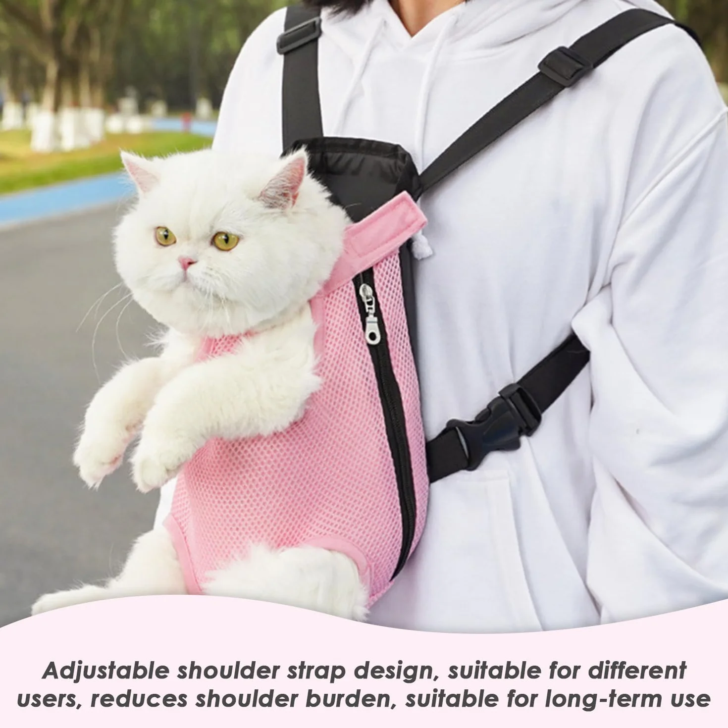 Sac À Dos pour Animaux De Compagnie 1 Pièce Portable Réglable