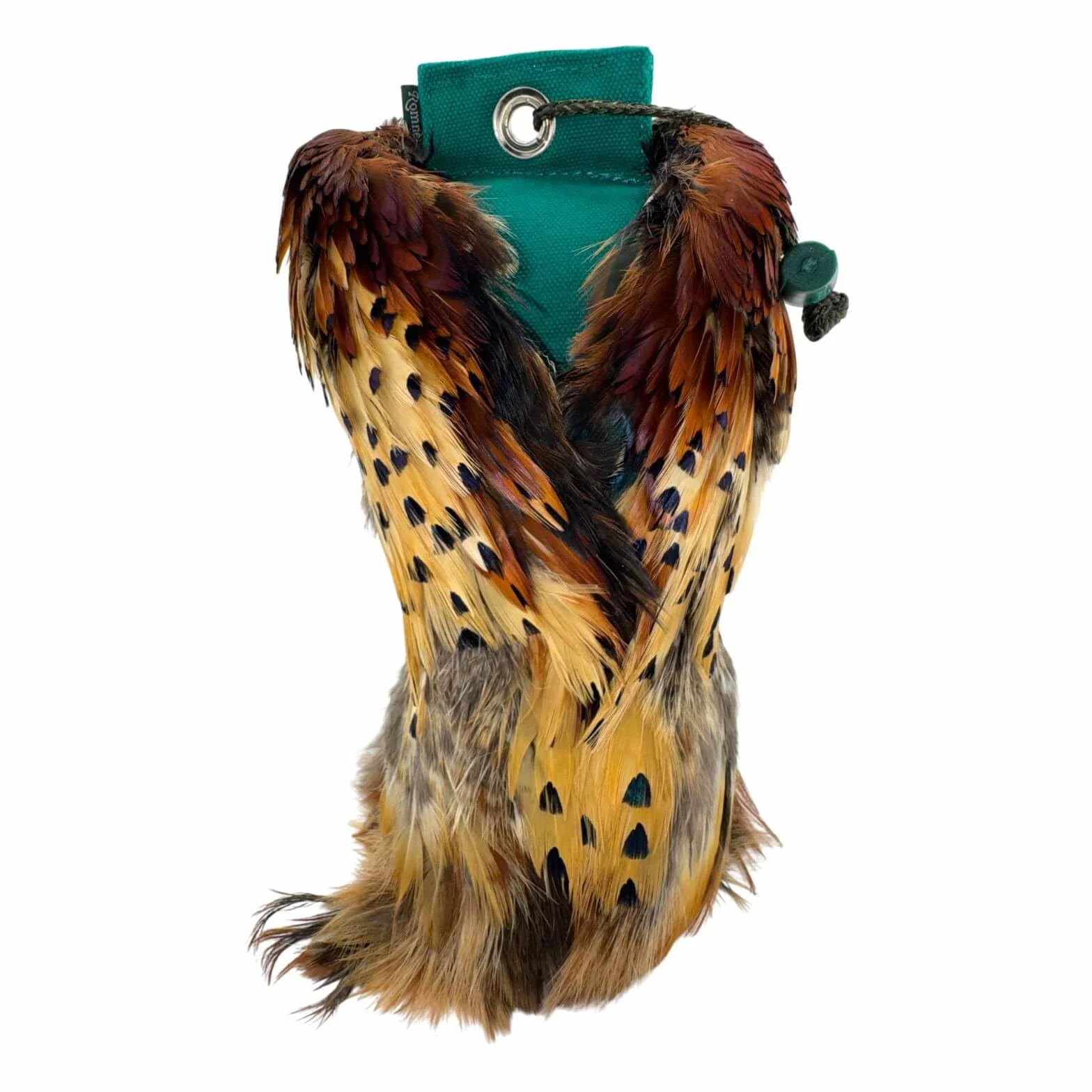 Romneys Fasanendummy 500 g avec véritable robe en plumes flottant pour formation chiens de chasse