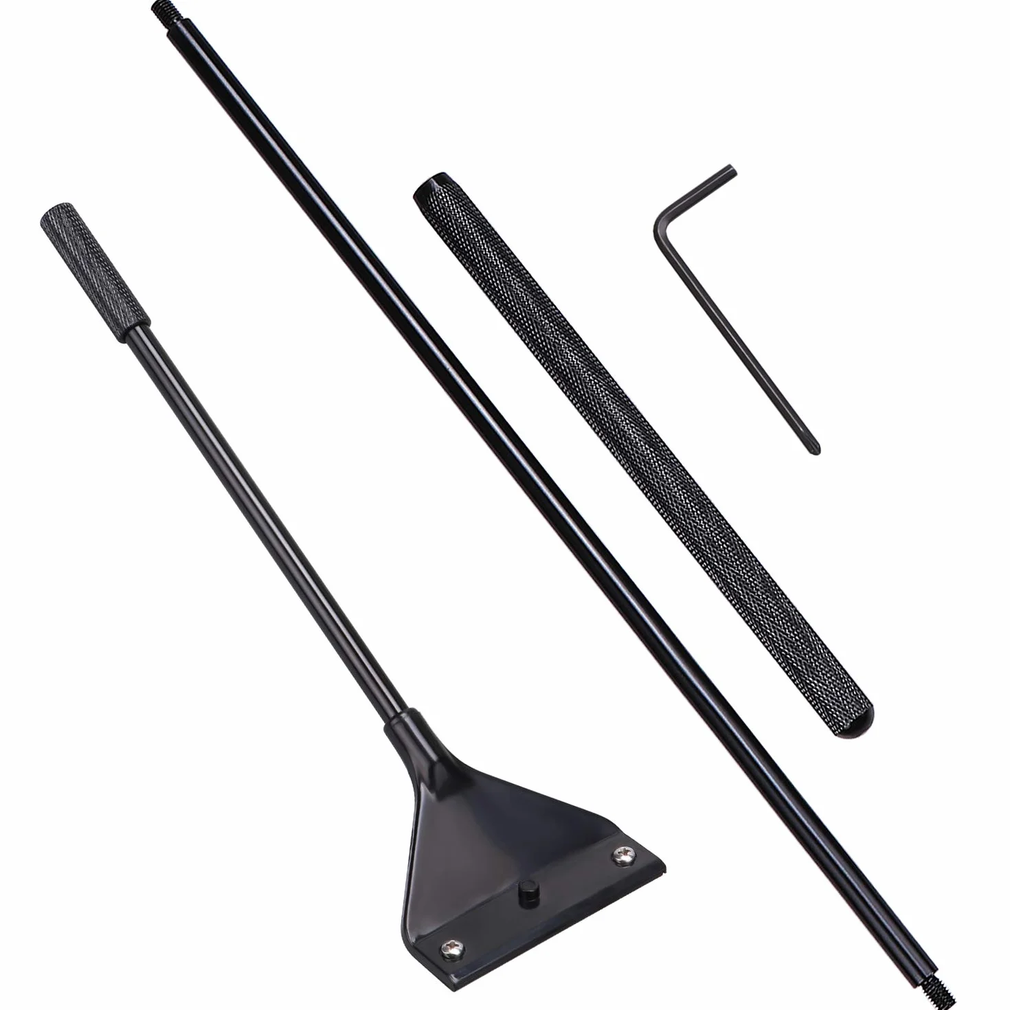 Coolty Grattoir pour Aquarium 66cm Acier Inoxydable Lames de Rechange 10pcs