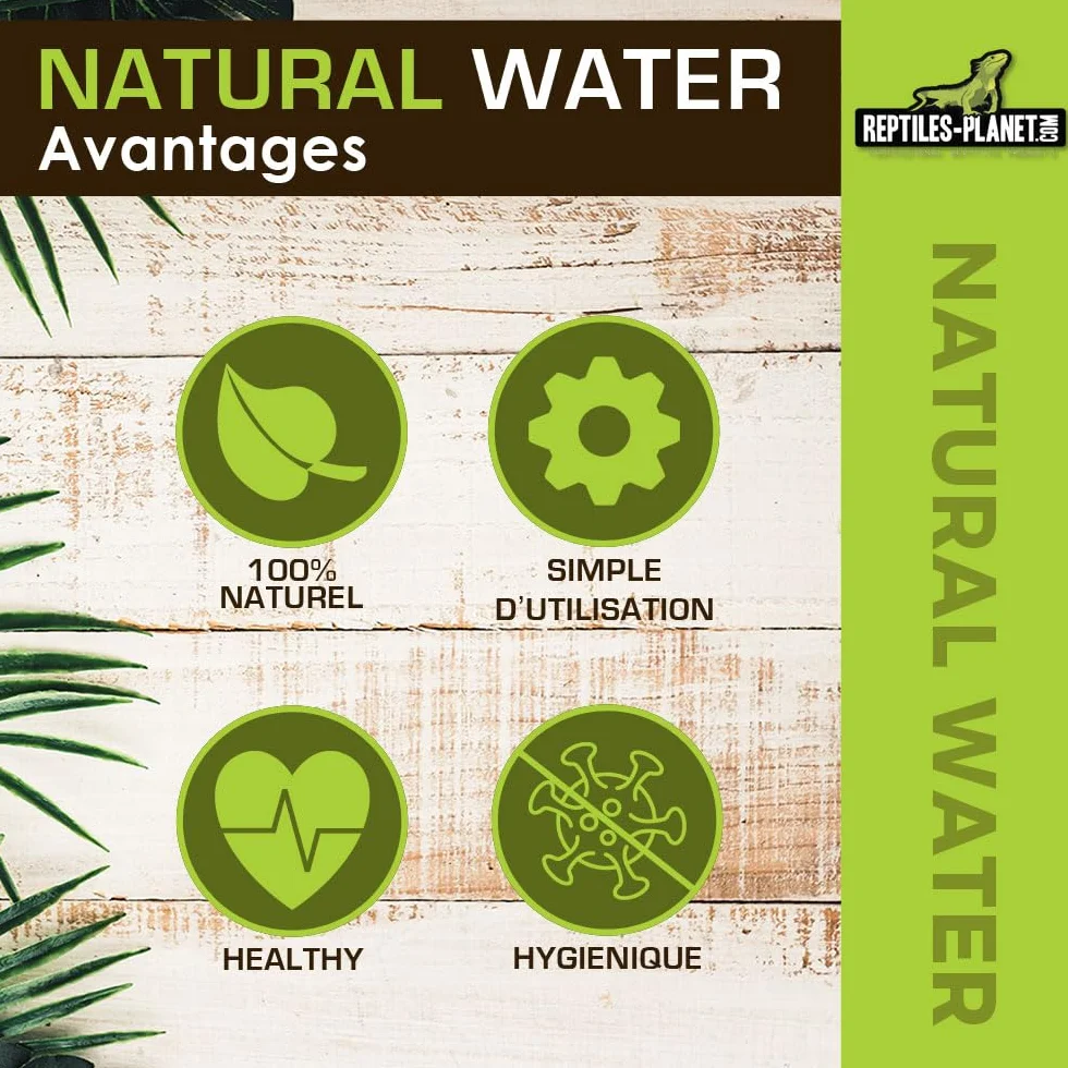 Reptiles Planet - Natural Water - Billes d'Eau Gélifiée - 500 ml