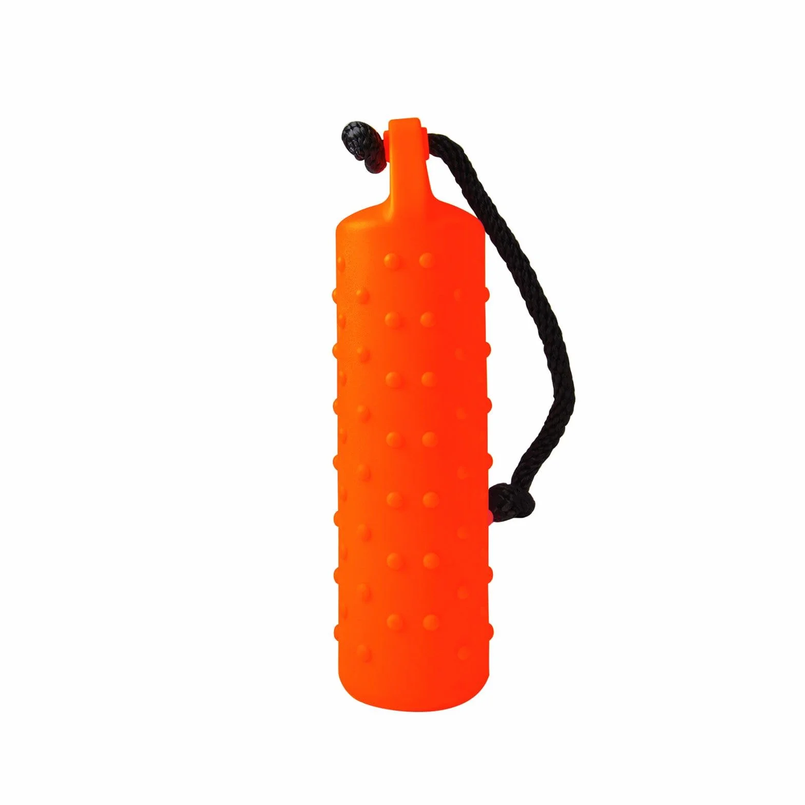 Dog & Field Gundog Water Dummy Jouet flottant pour chien avec cordon de lancement Orange Grande taille