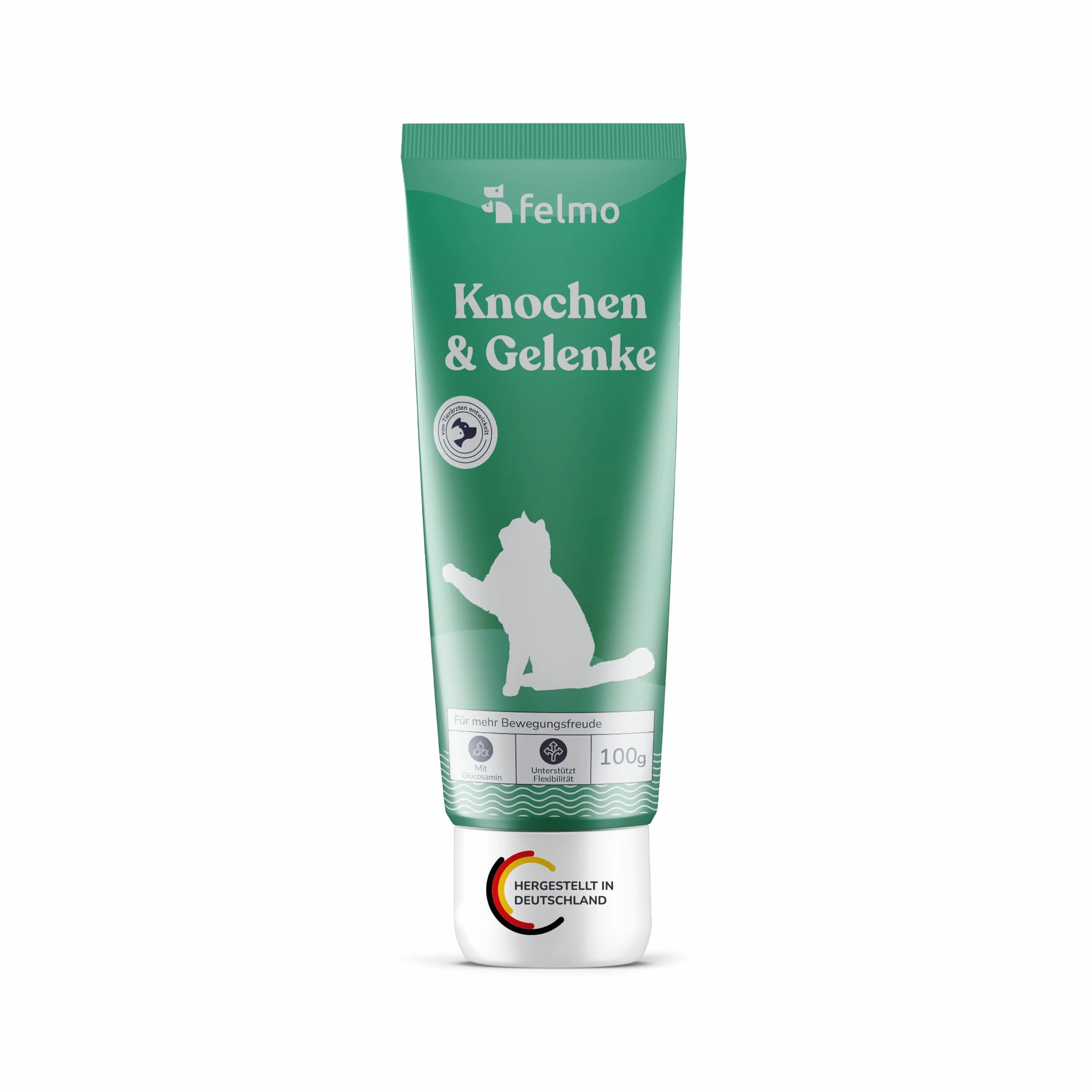 Felmo Pâte Osseuse et Articulaire pour Chats 100 g Flexibilité Liberté de Mouvement