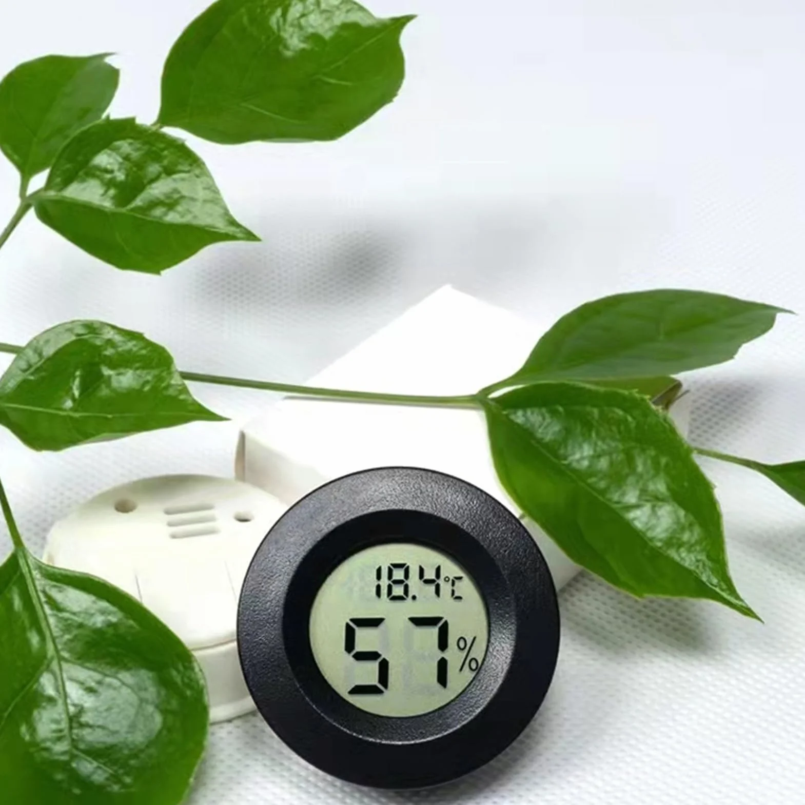 Thermomètre hygromètre numérique -50°C~+70°C intérieur extérieur (paquet de 3)