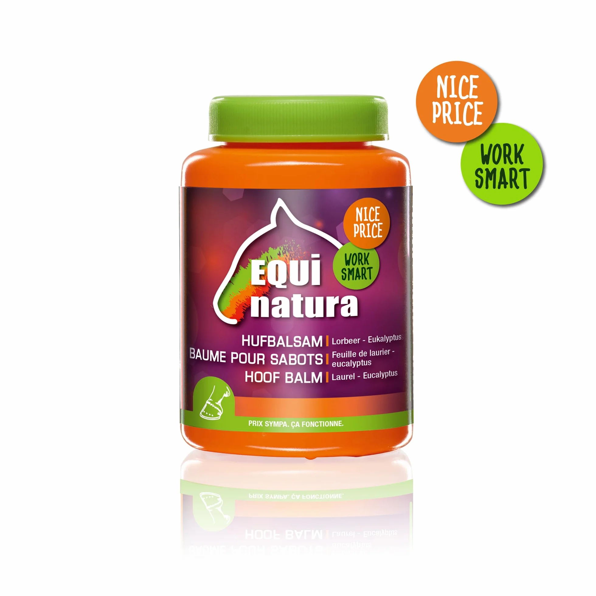 Equinatura Baume pour Sabots | 500 ml | Huile de soin pour sabots de chevaux