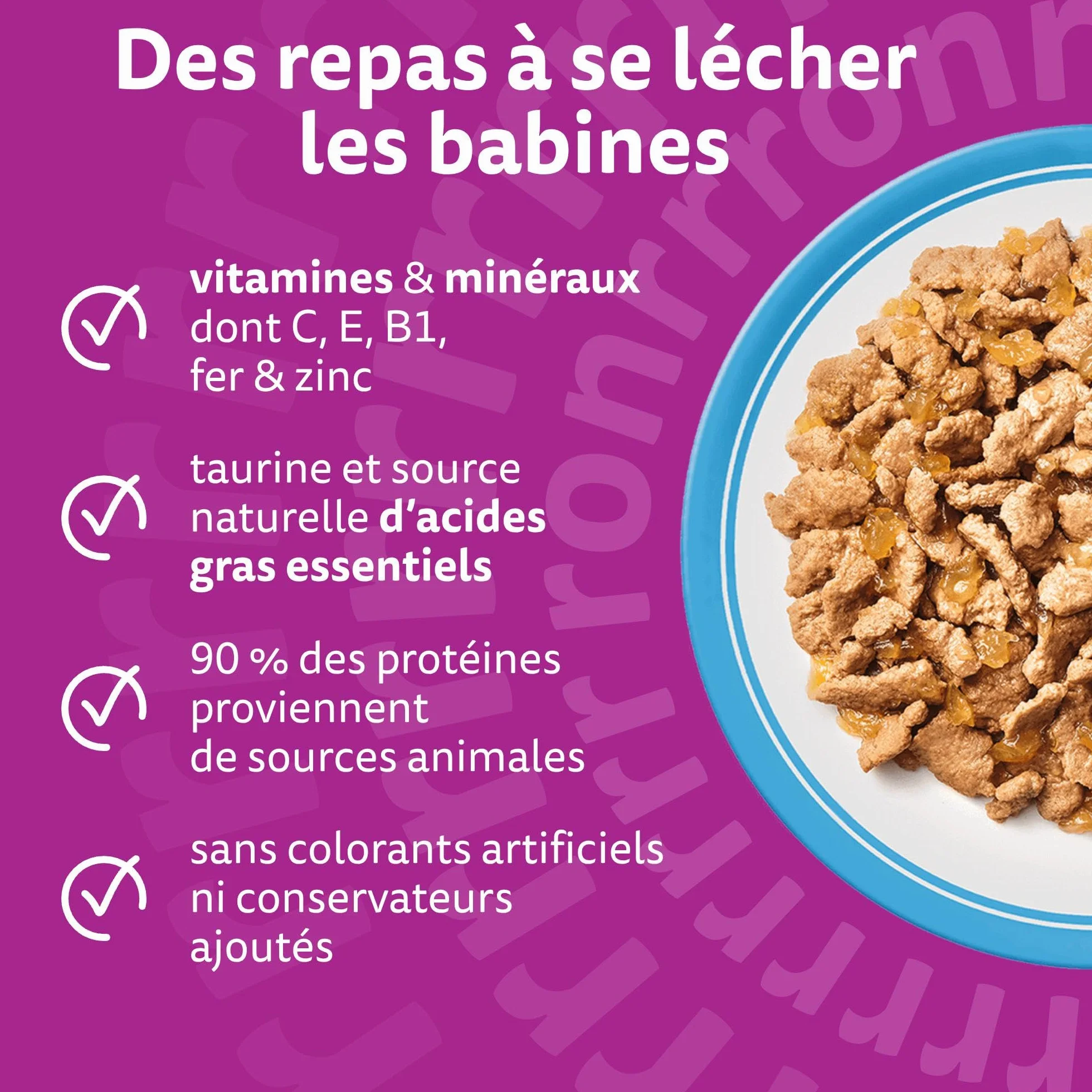 WHISKAS Aliment humide en gelée Chat adulte 24x85g Poissons Favoris Lot de 2 48 Sachets