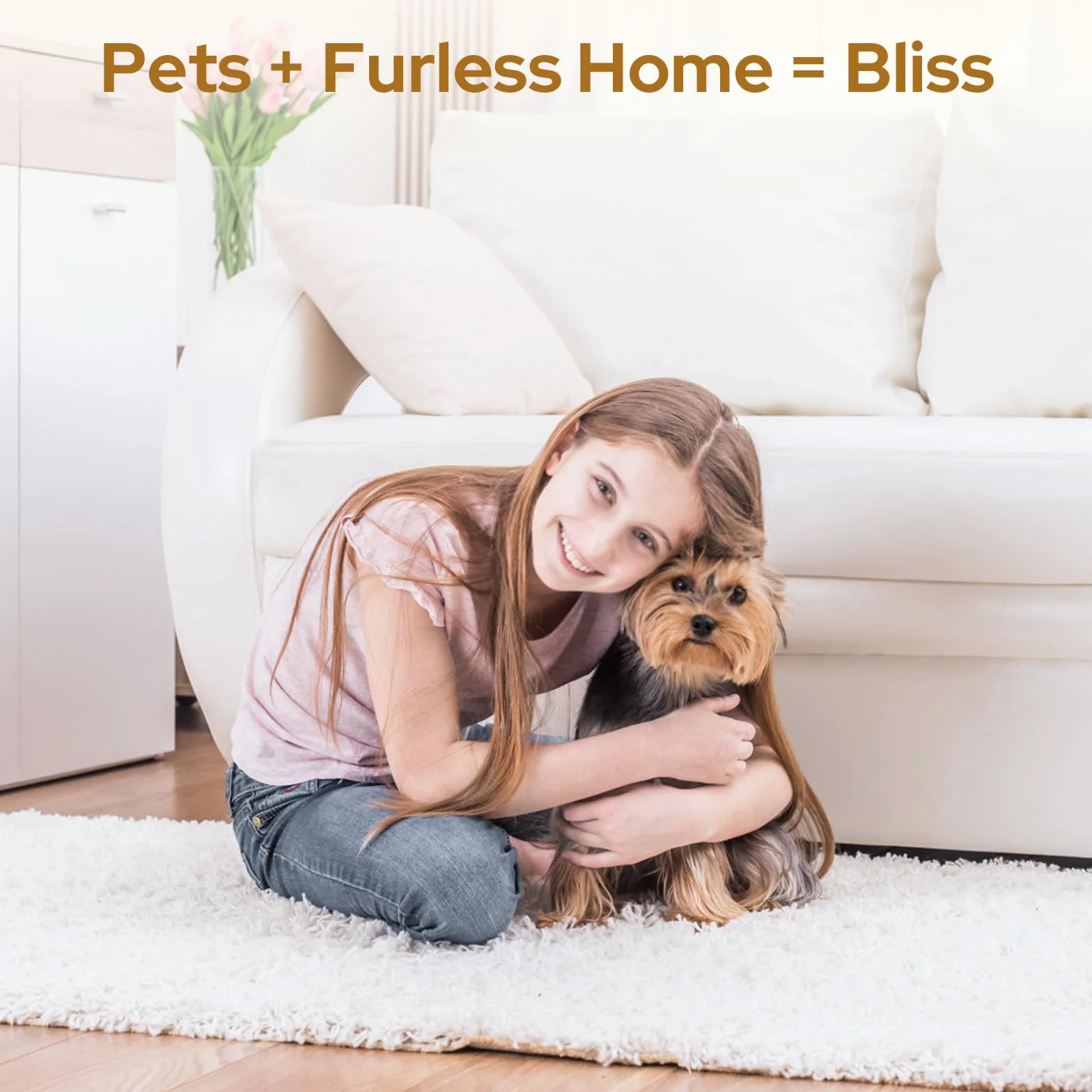 Zivacate Brosse Anti Poils Animaux Chat Chien, Rouleau à Poils d'animaux, Épilateur vêtements canapé Voiture lit Tapis