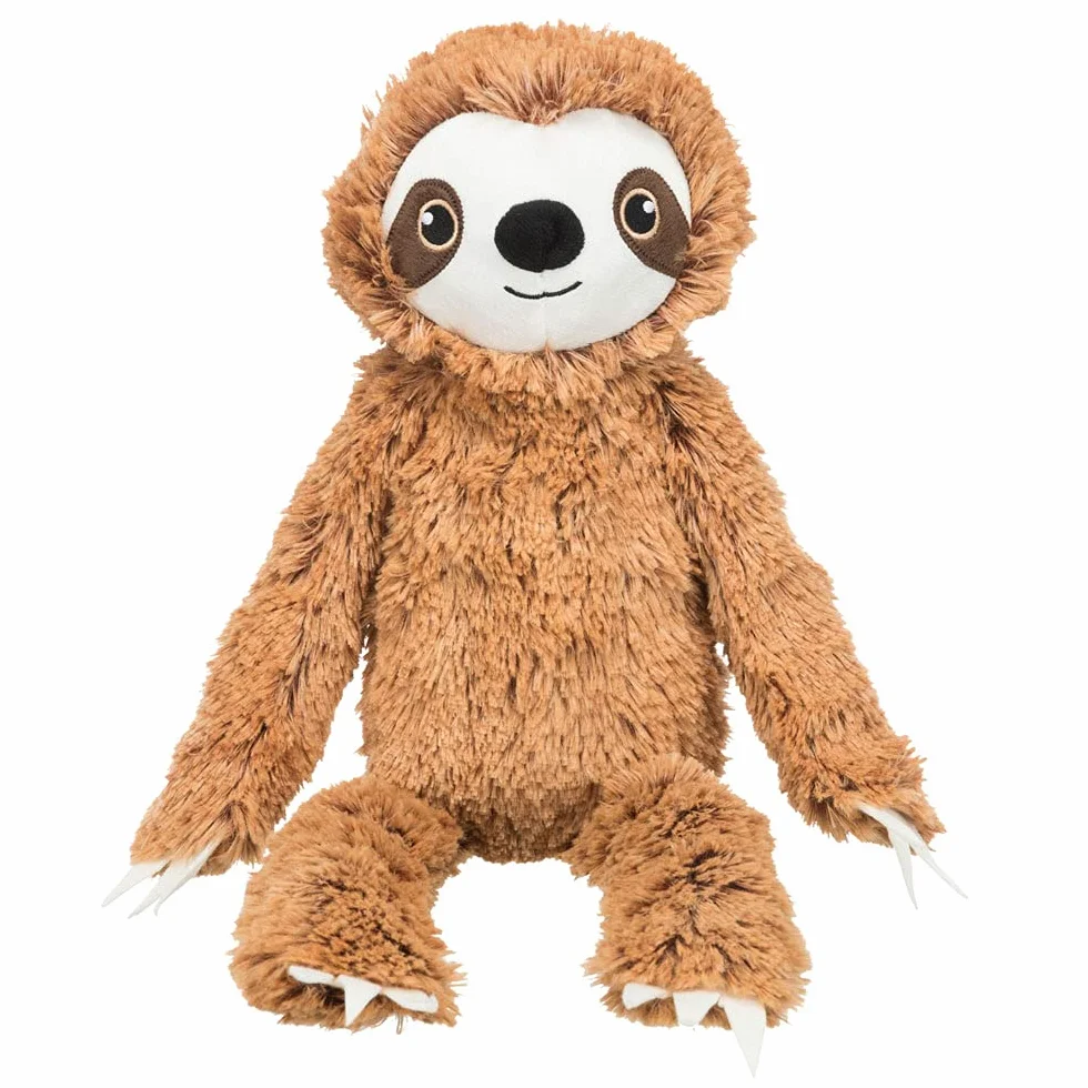 Trixie Paresseux Peluche pour Chien Jouet Doux 56 cm avec Couineur