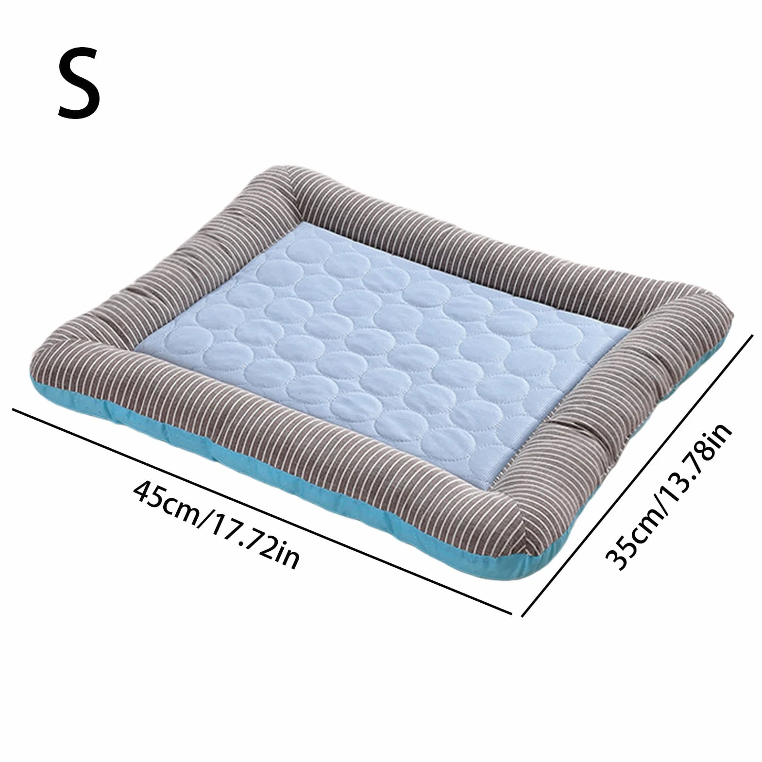 Lit Rafraîchissant pour Chats - Tapis Frais pour Animaux, Coussin Résistant pour Cages Rafraîchissant Chiens Moyens Chiots Lapins