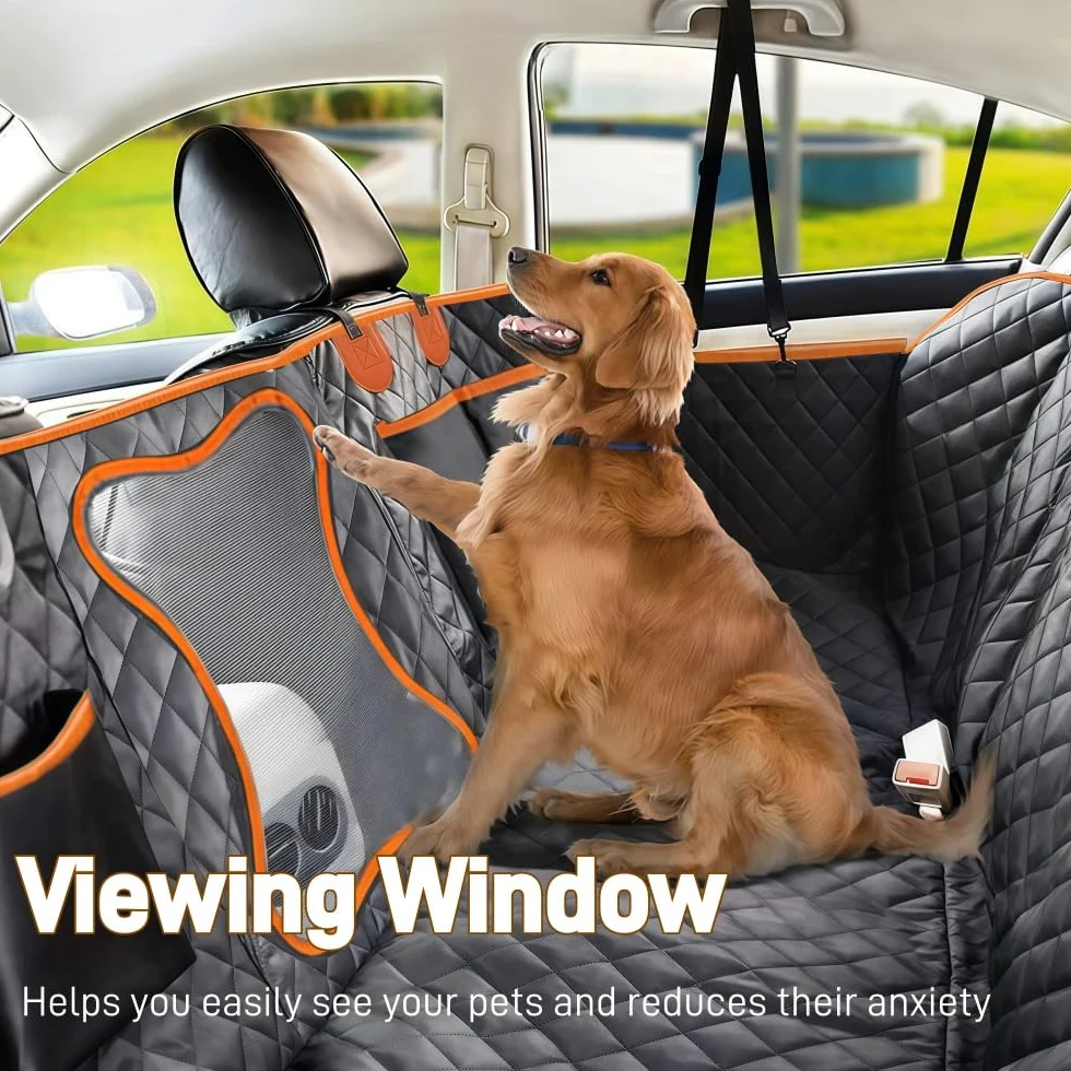 Housse Voiture Chien pour Cupra Raval Concept,Protection Voiture Chien Siege Arriere,Hamac pour Chien Voiture,Imperméable Anti-Rayures,Entretien Facile,137X147 cm