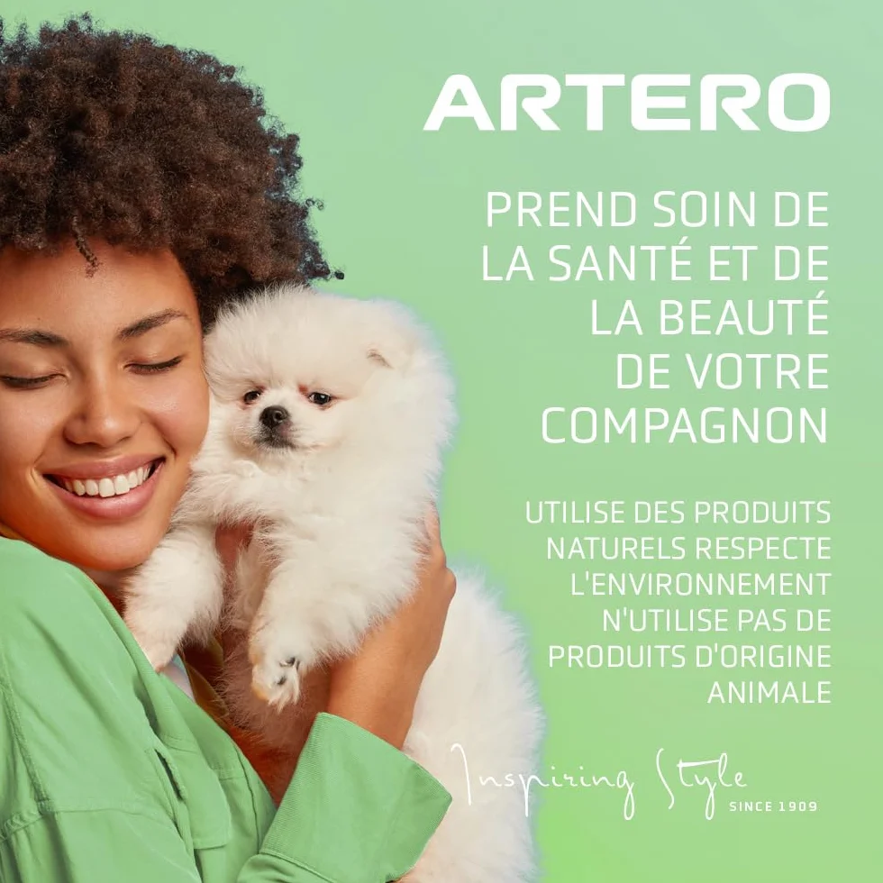 Artero Mix Conditioner sans rinçage pour Chiens et Chats – Démêlant, hydratant et lustrant – Spray Anti-Statique pour Poils secs ou emmêlés – Soin Professionnel du Pelage. 300 ML
