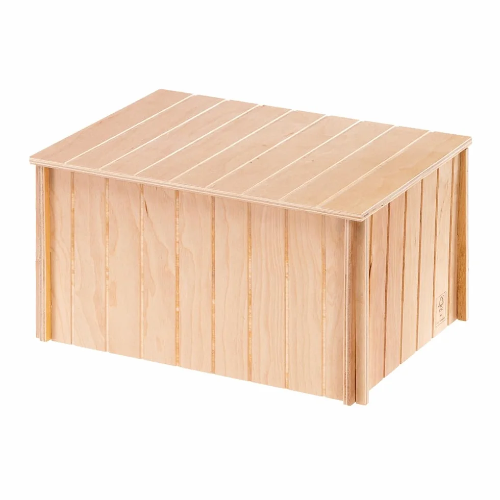 Ferplast Maison en Bois pour Lapins Cochons d'Inde Hamsters Sin 4647 FSC 37x27,7xH20 cm Taille XL