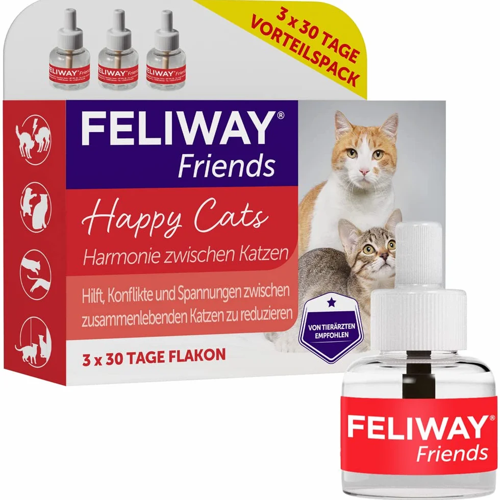 Feliway D89440L Friends 3 x 30 Jours 144 ML
