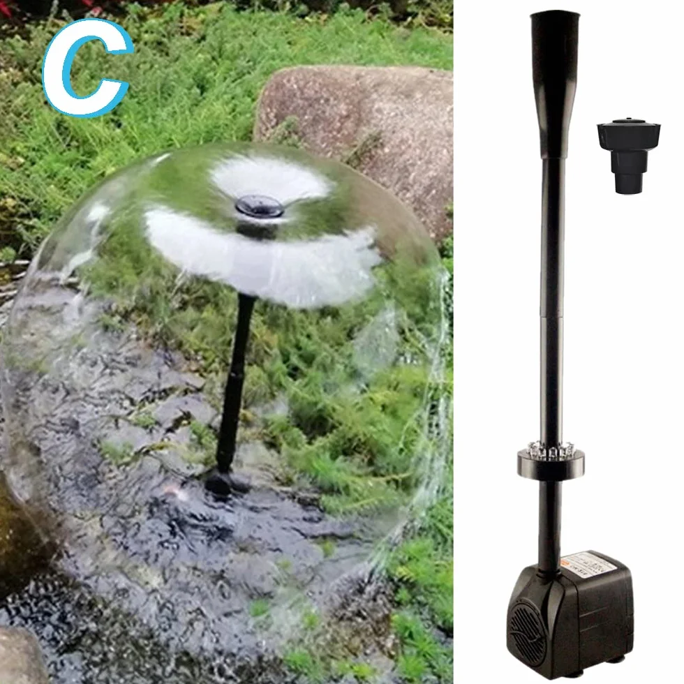 Pompe Submersible 220V 750L/H 15W Silencieuse LED Fontaine Jardin