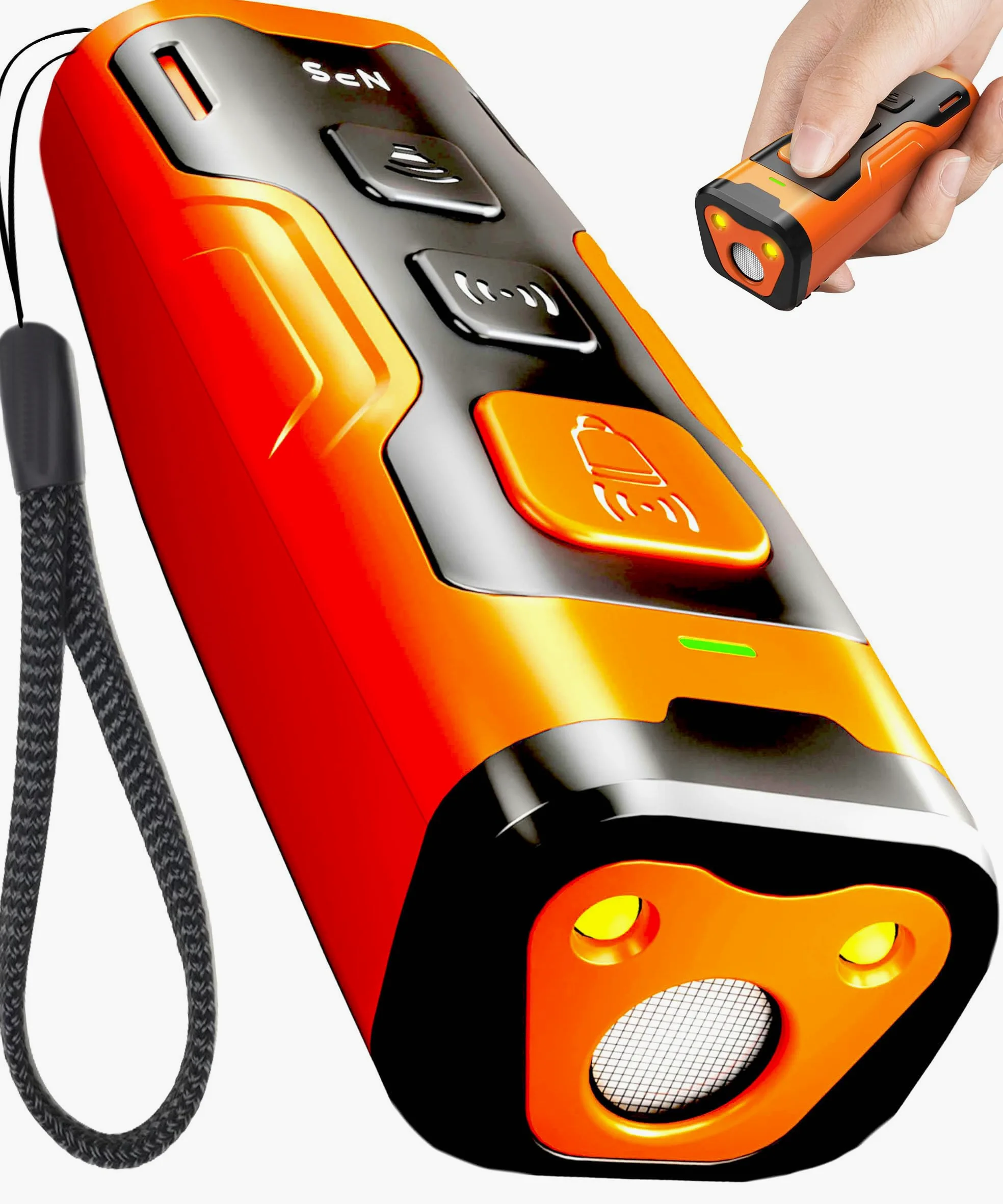 NPS Dispositif anti-aboiement Dispositif de contrôle des aboiements de chien rechargeable par ultrasons - Silencieux ou sifflet pour chiens, dissuasif pour aboyer les chiens, outils d'entraînement et