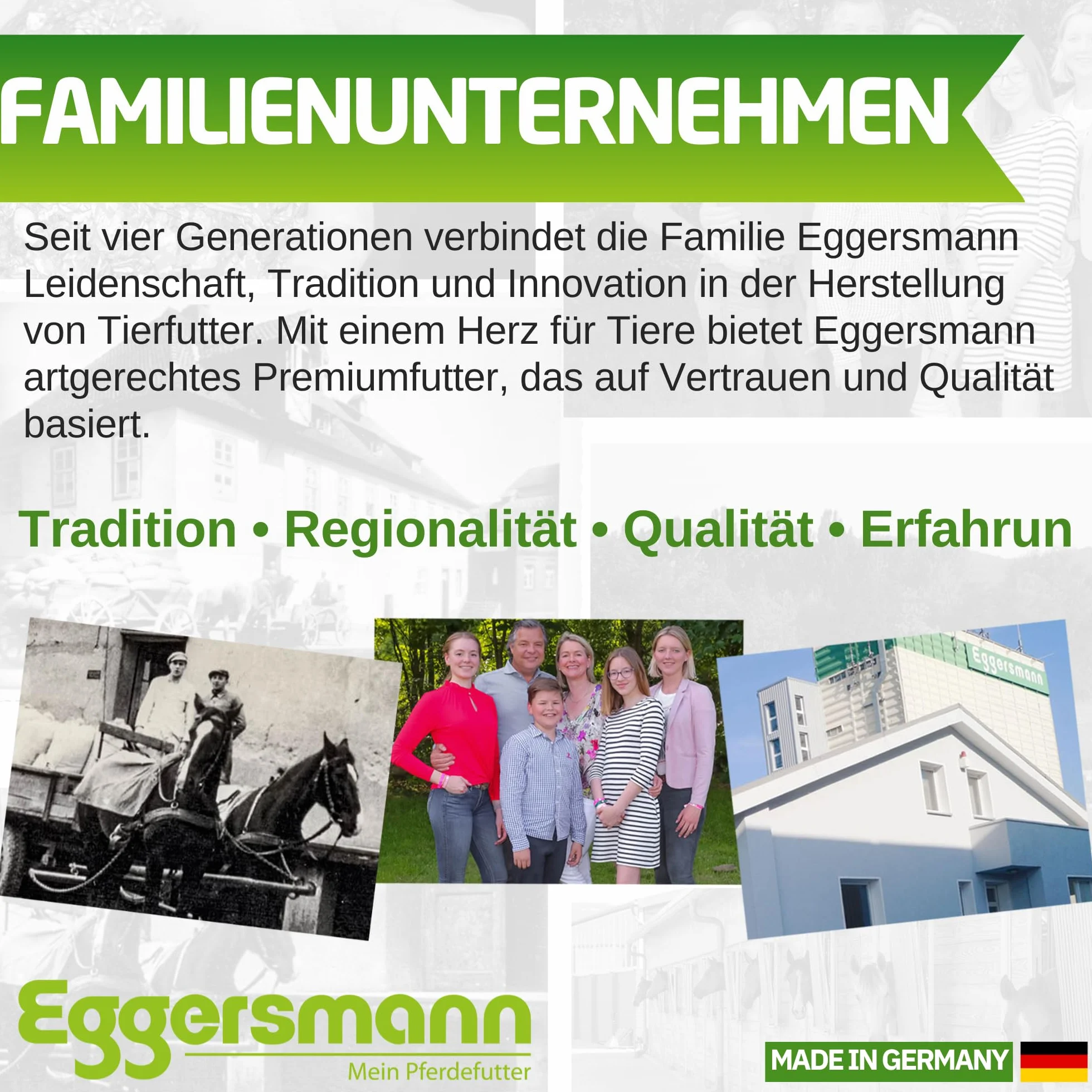 Eggersmann EMH Senior Sac de céréales pour Chevaux âgés avec sélénium - Nourriture Naturelle