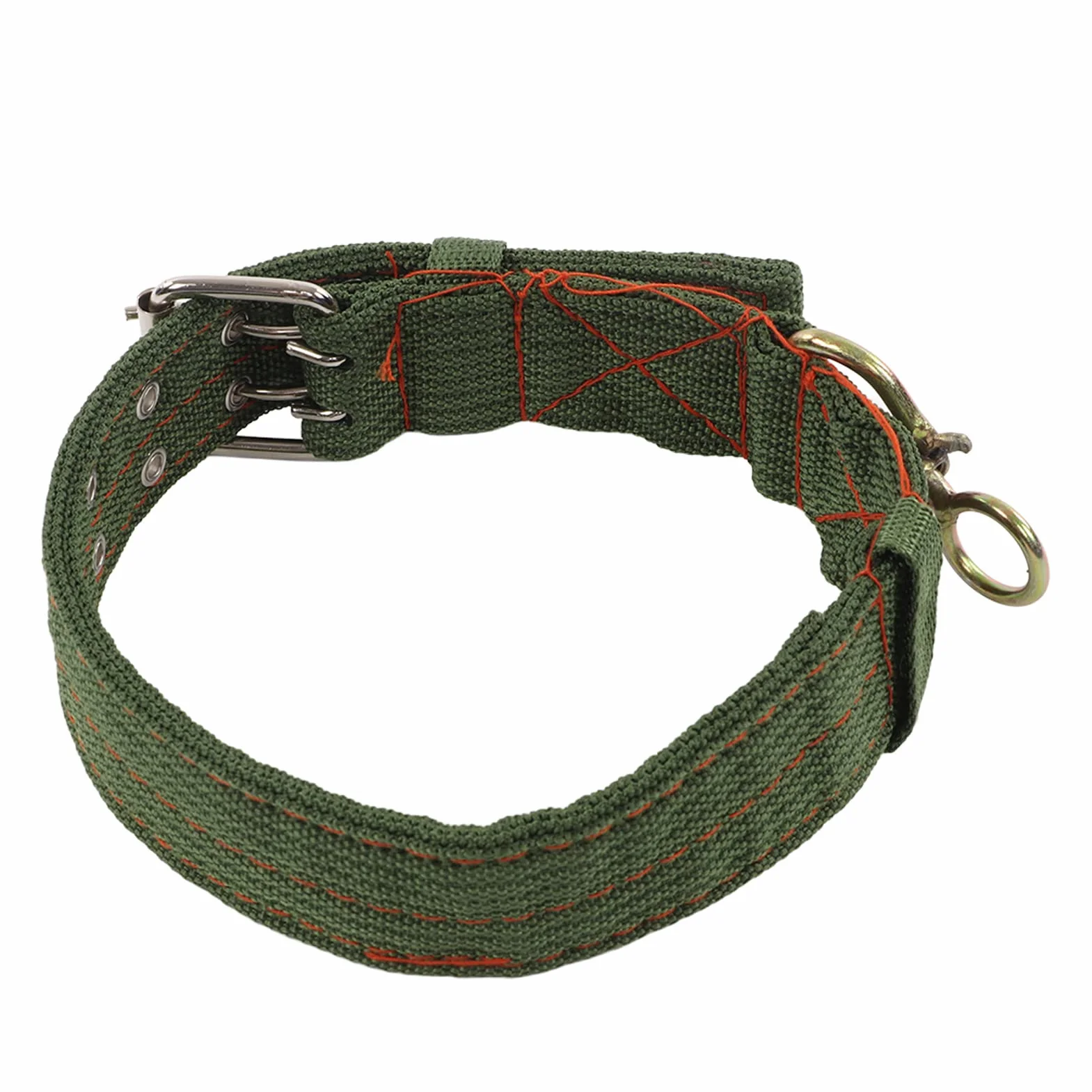 Zerodis Collier de Chèvre de Vache avec Boucle Tournante, Toile et Matériau Métallique, Doux et Confortable pour Les Moutons (S)