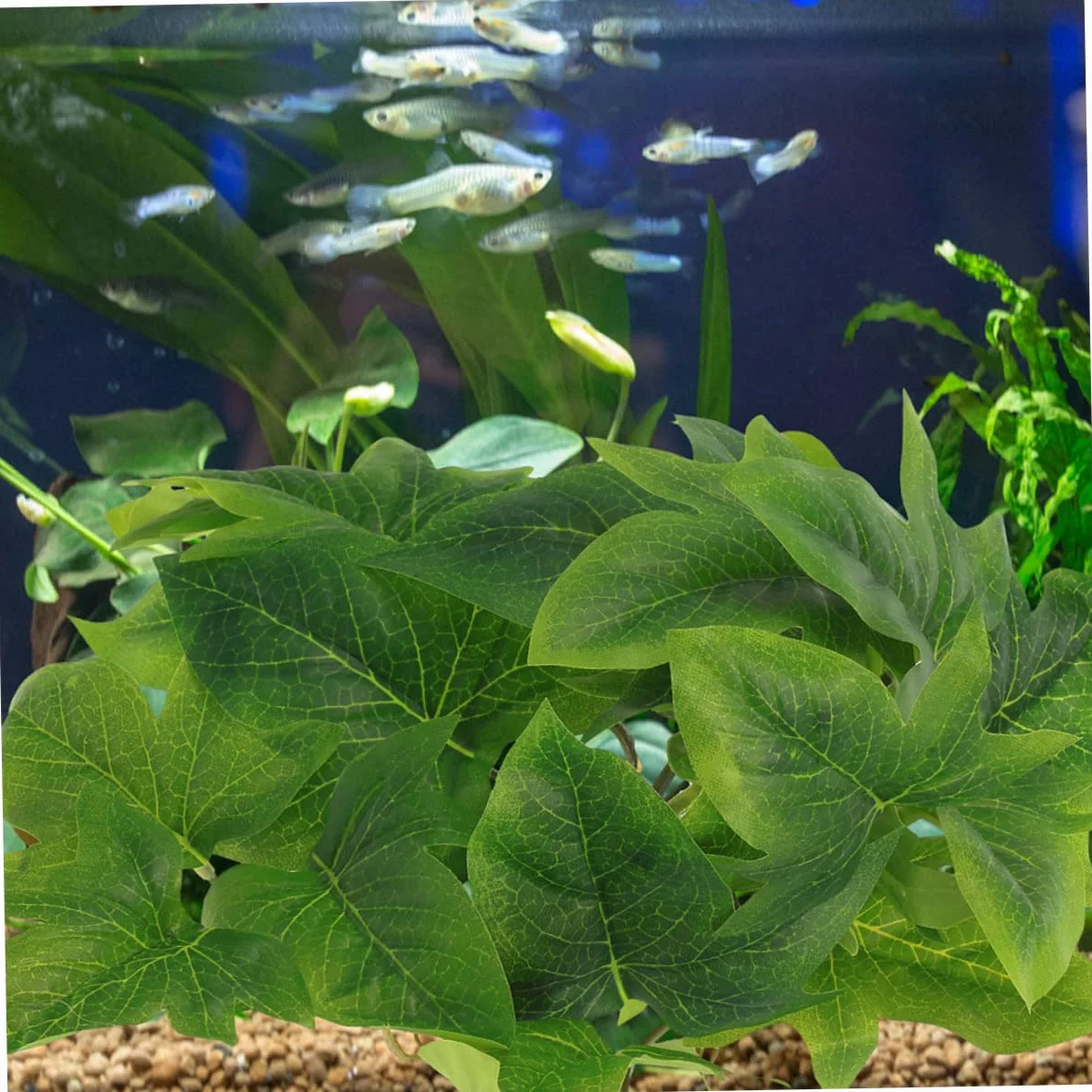 Plantes Suspendues Artificielles pour Terrarium Reptile 22X27X13Cm DéCor LéZards avec Ventouses Facile À Nettoyer Et RéSistant pour Habitat Reptiles