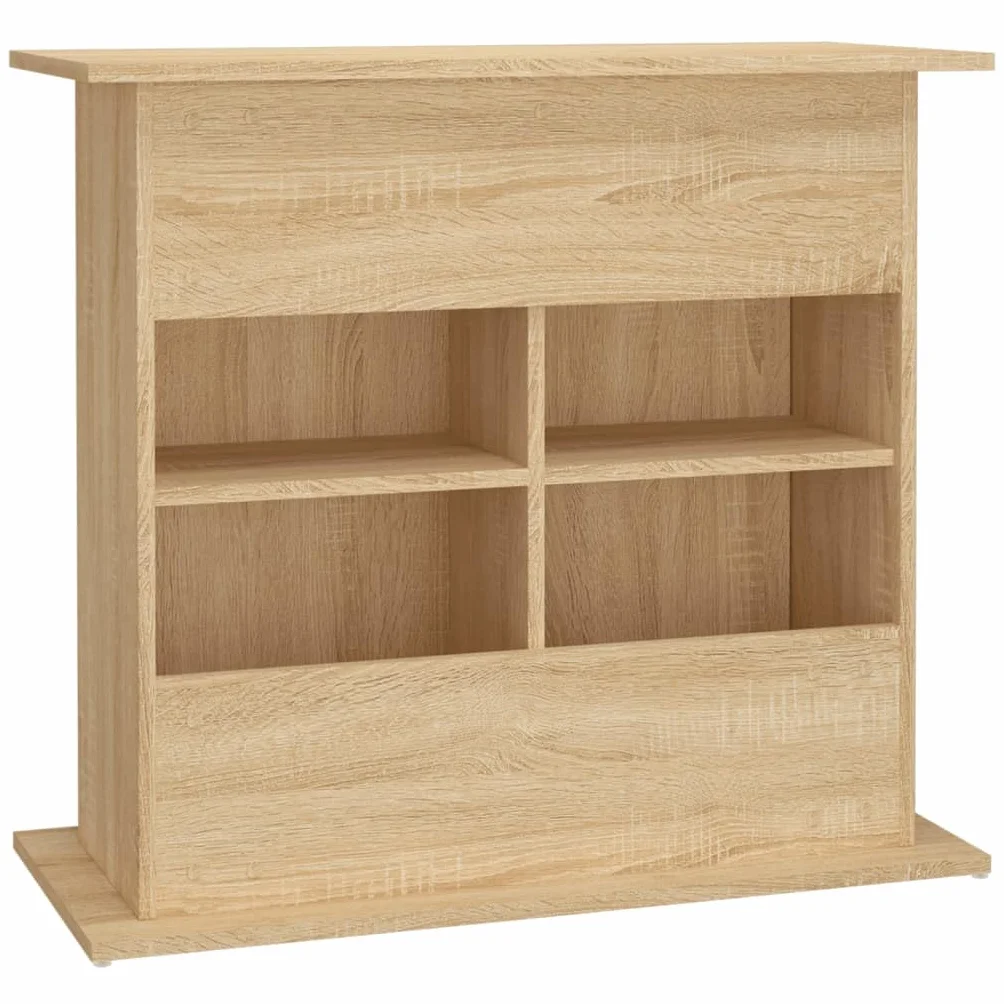 Support pour aquarium chêne sonoma 81x36x73cm bois