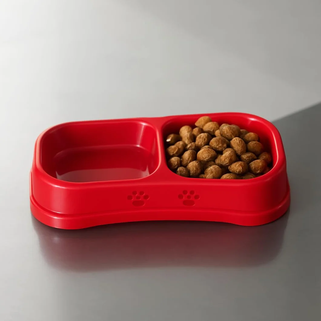 PARENCE Gamelle Double 24x12x4 cm pour Petit Chien