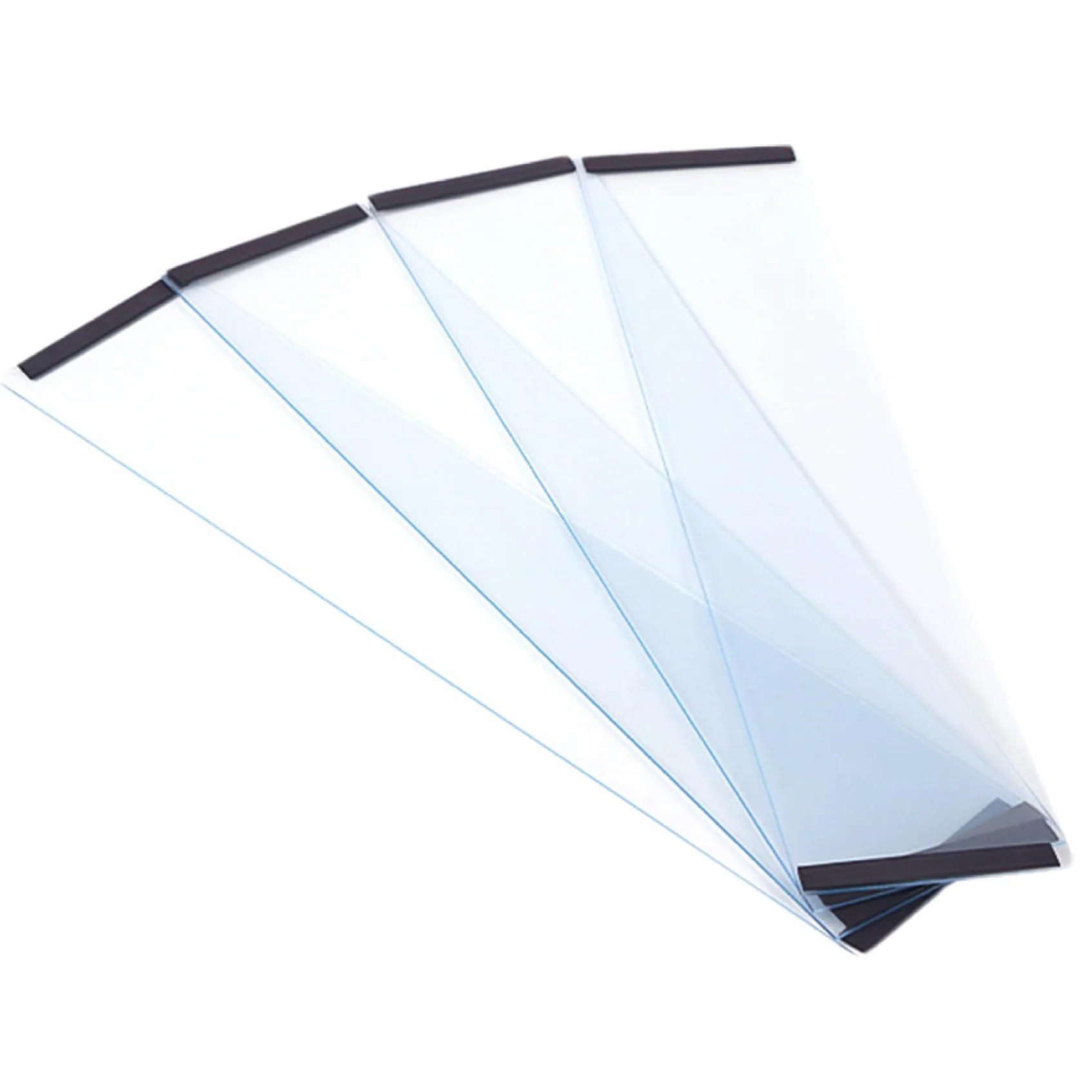 Cage d'oiseau Garde-Graines PVC Transparent 4pcs sans mâchage pour Perroquet