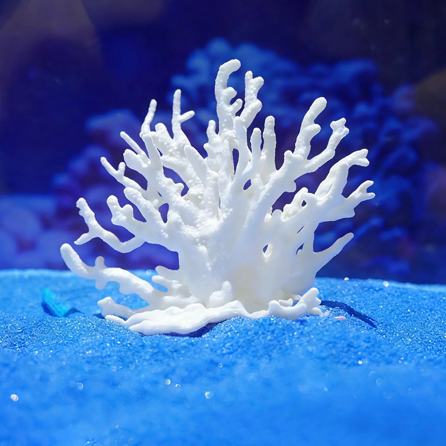 Faux Corail Artificiel 2 Pièces 9x4x8.5cm Décoration Aquarium