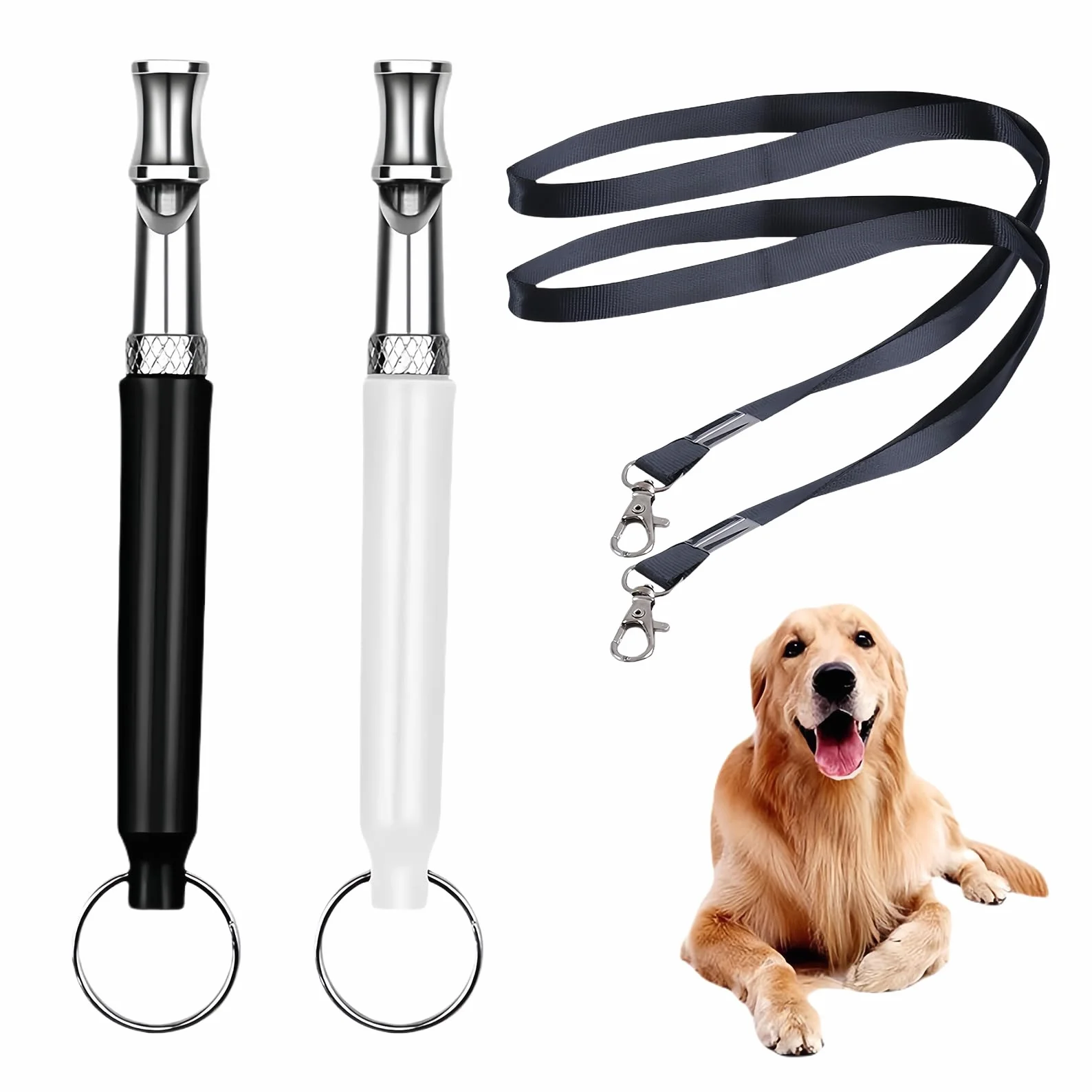 Sifflet Ultrason Chien Anti Aboiement Exterieur Repulsif Ultrasons Chat Grand Sifflets Femme Pet Promenade Sauvetage