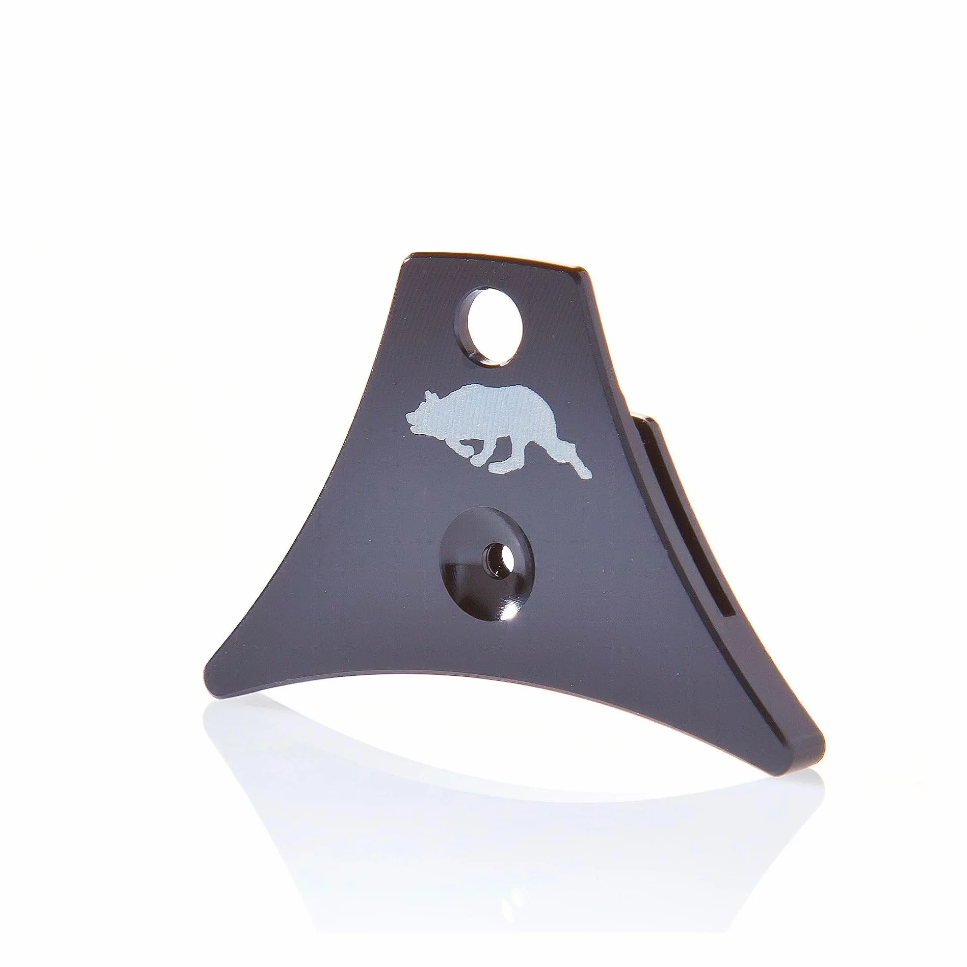 Sifflet de Berger Cuir Cordon A1 Noir