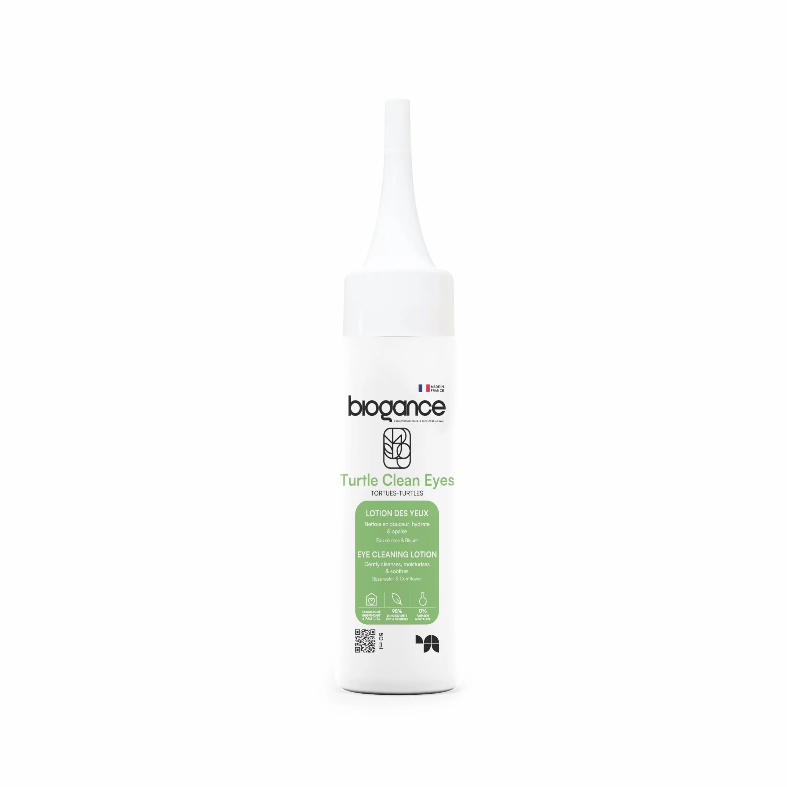 Biogance Lotion des Yeux pour Tortues Turtle Clean Eyes 50ml