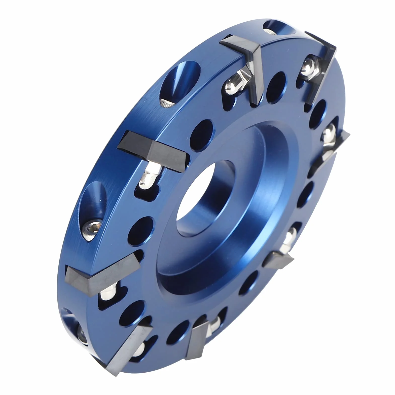 KIMISS Disque de de Sabot de Bétail en Alliage d'aluminium à 8 Lames pour Meuleuse d'angle – Outil de de Sabot de Vache Efficace avec Lames à 2 Côtés et Dissipation Thermique Améliorée