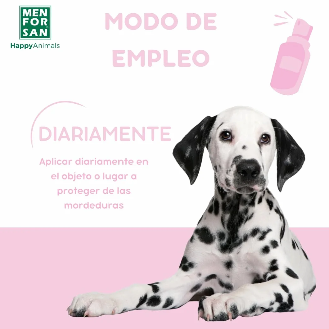 MENFORSAN Antibites Mobilier et Textile pour Chien 125 ML Lot de 2