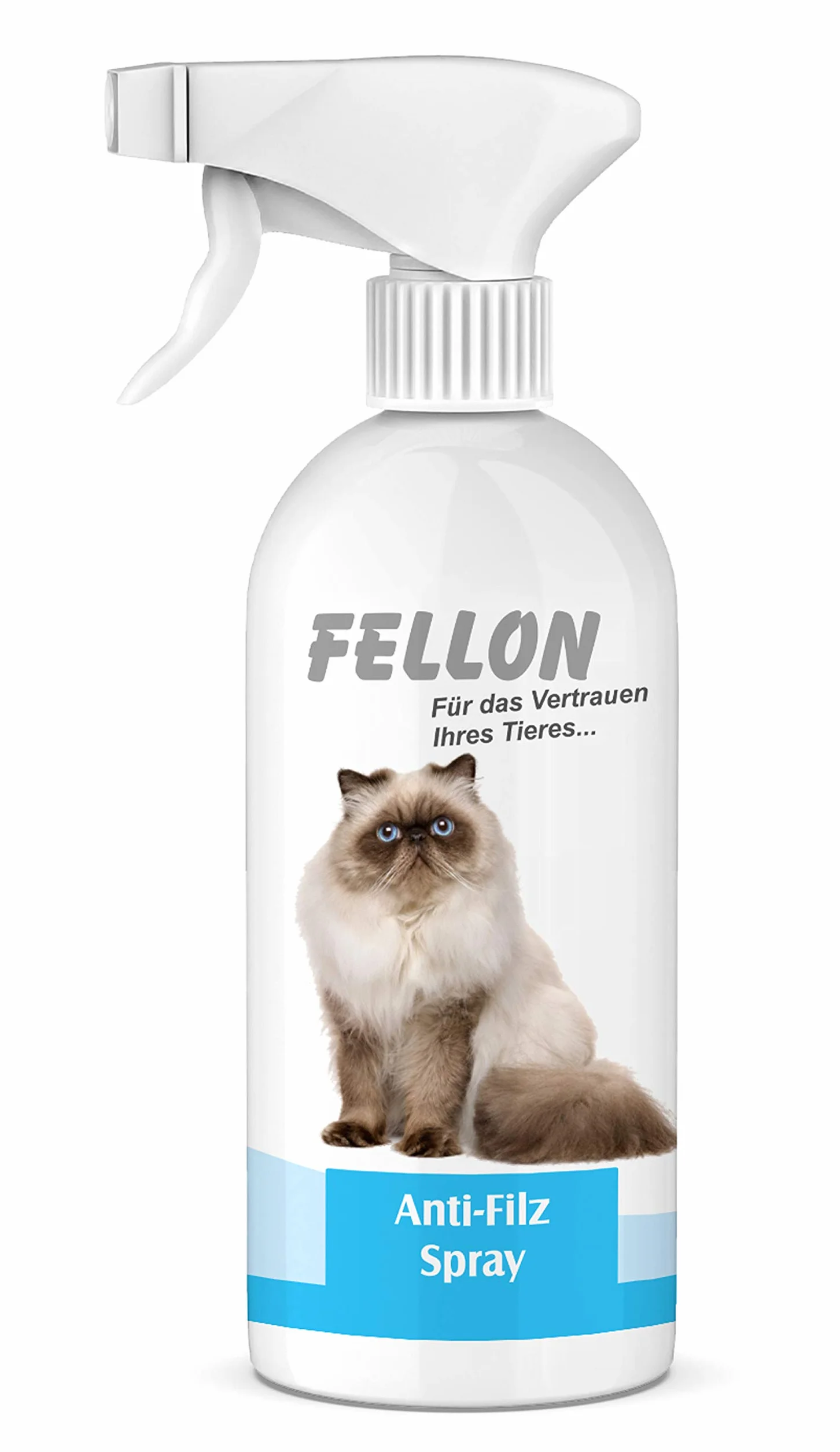 Fellon Spray anti-feutre pour chats - Spray démêlant 500 ml pH neutre - Soin du pelage brillance soyeuse
