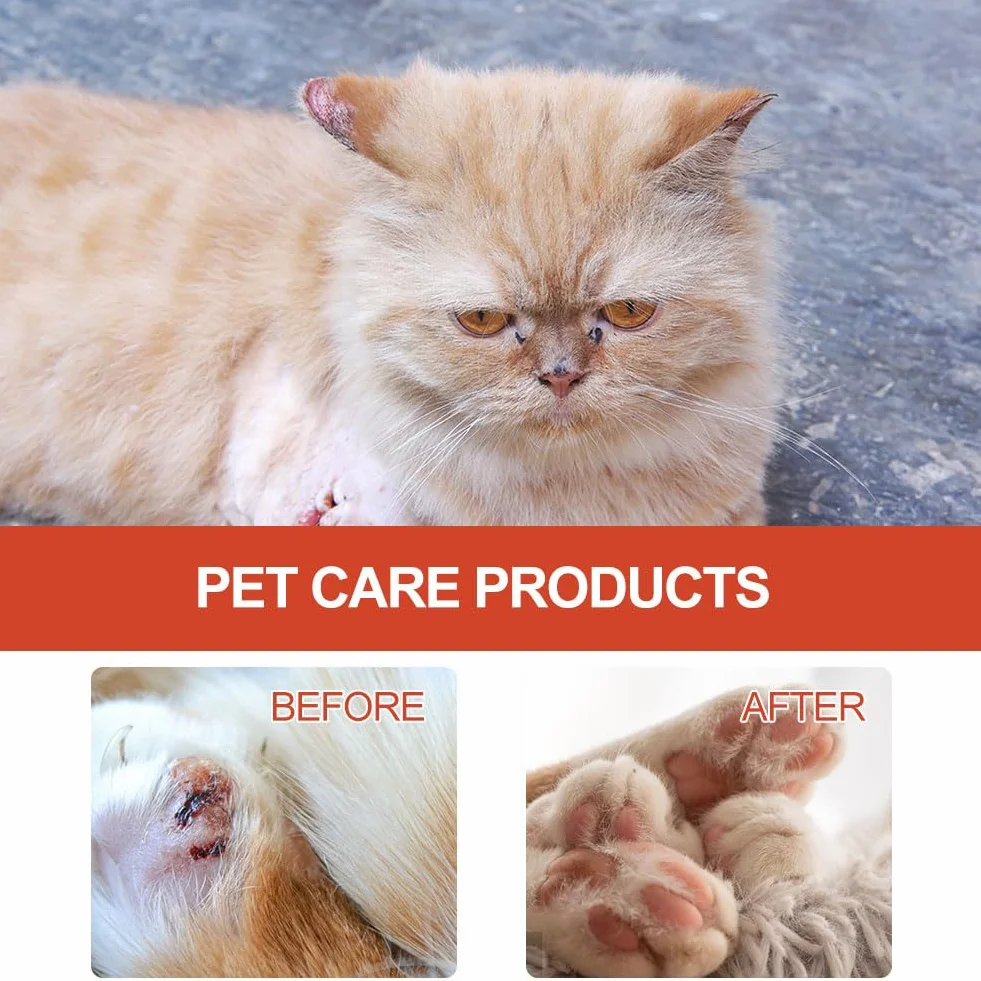 Cerioll Poudre Styptique 50g pour Chiens et Chats, Arrêter Saignement Pattes