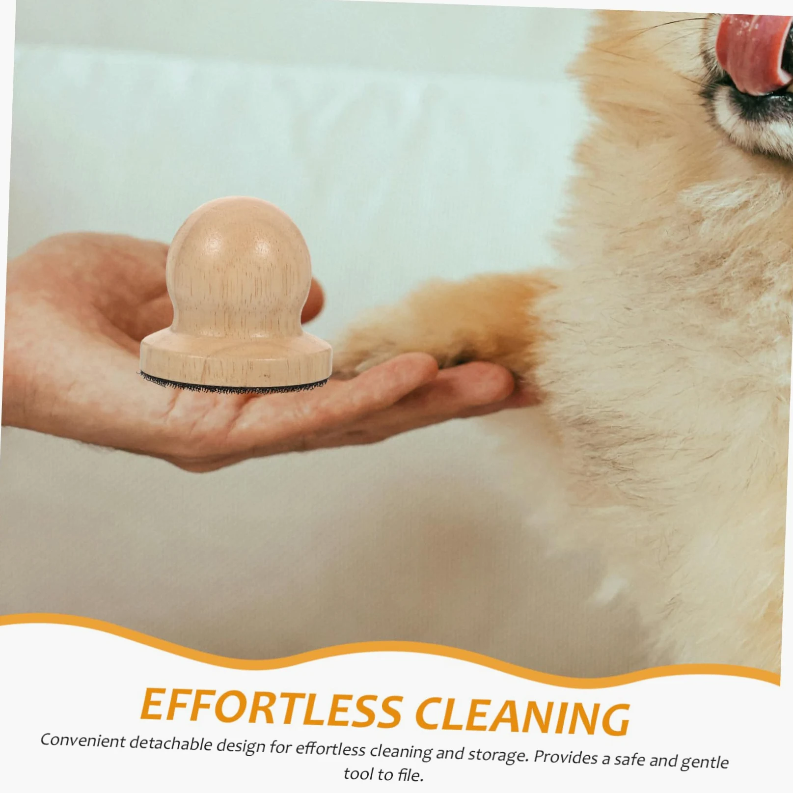 YARNOW Lot De 5 Limes À Ergonomiques pour Chien avec Manche en Bois pour Les Pattes Et Les des Animaux De Compagnie