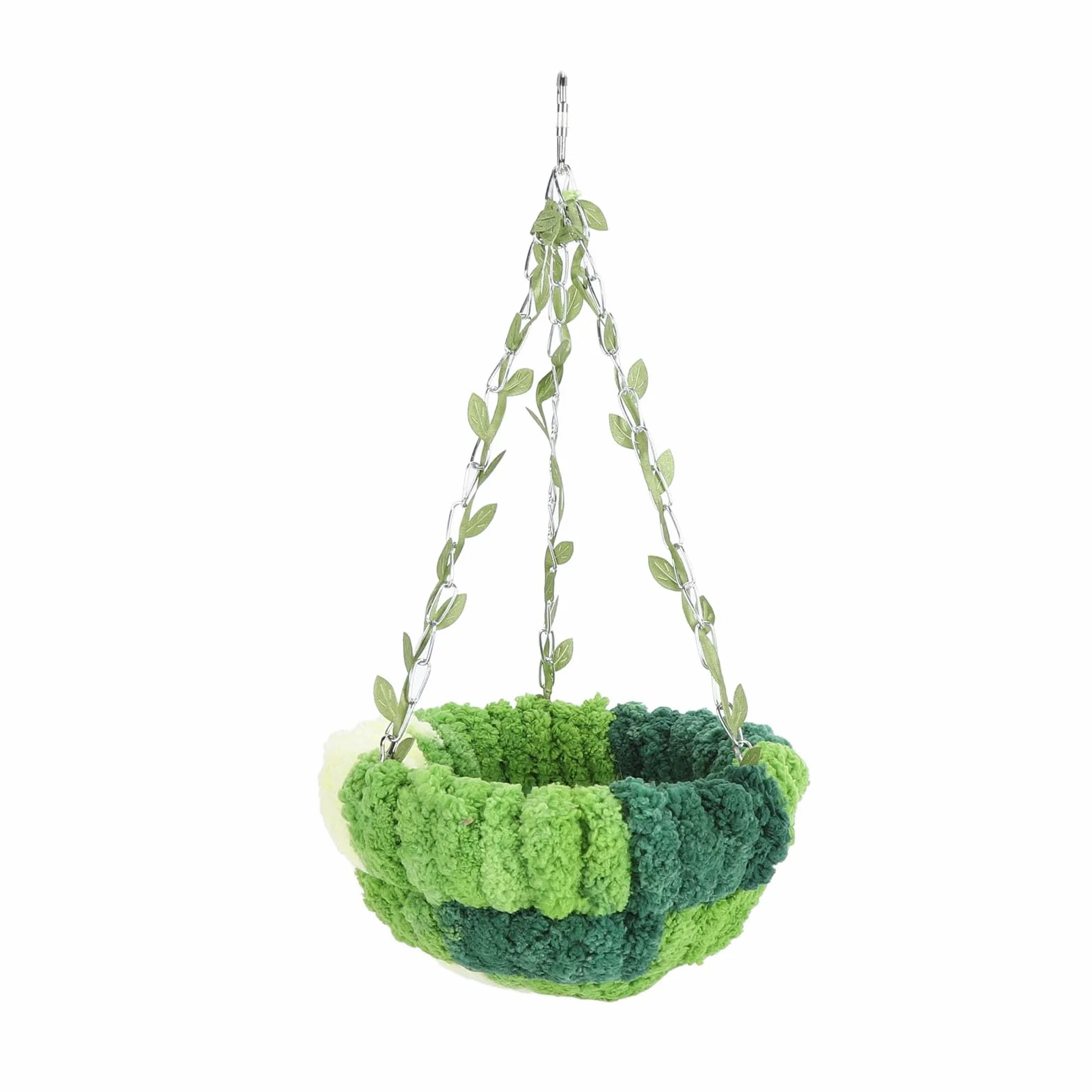 Nid D'oiseau Maison D'élevage de Perruches en Molleton de Corail Doux Grand Hamac 17x32cm