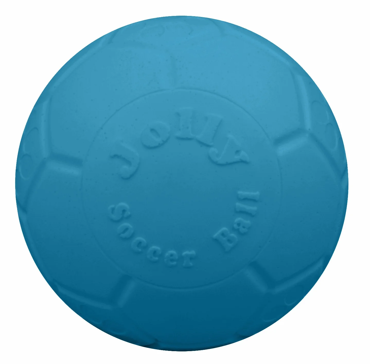 Jolly Pets Grand Ballon de Football Flottant pour Chien 20 cm Bleu océan