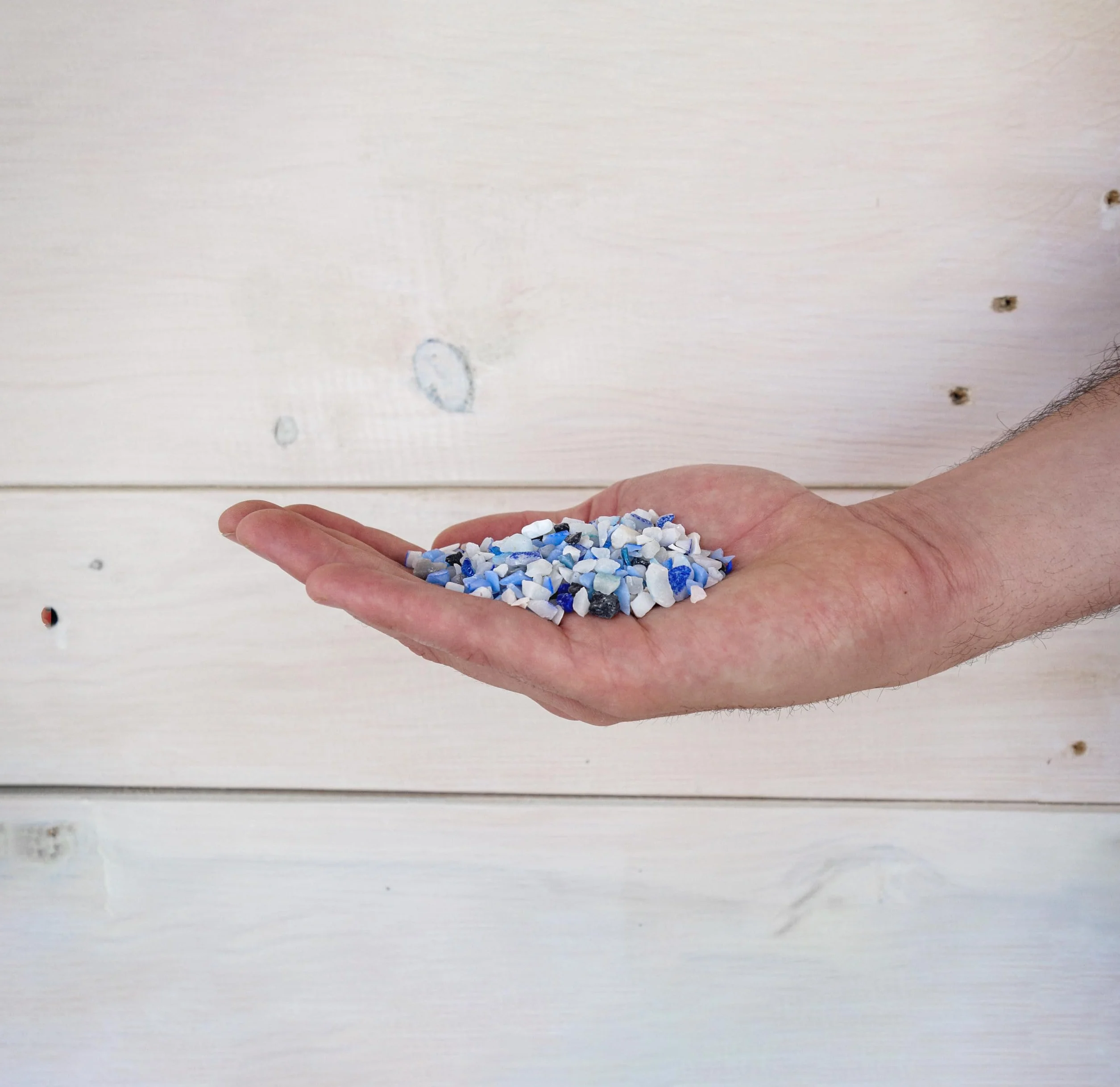Verre Pilé Multicolore 1,8 kg 4-8 mm pour Artisanat