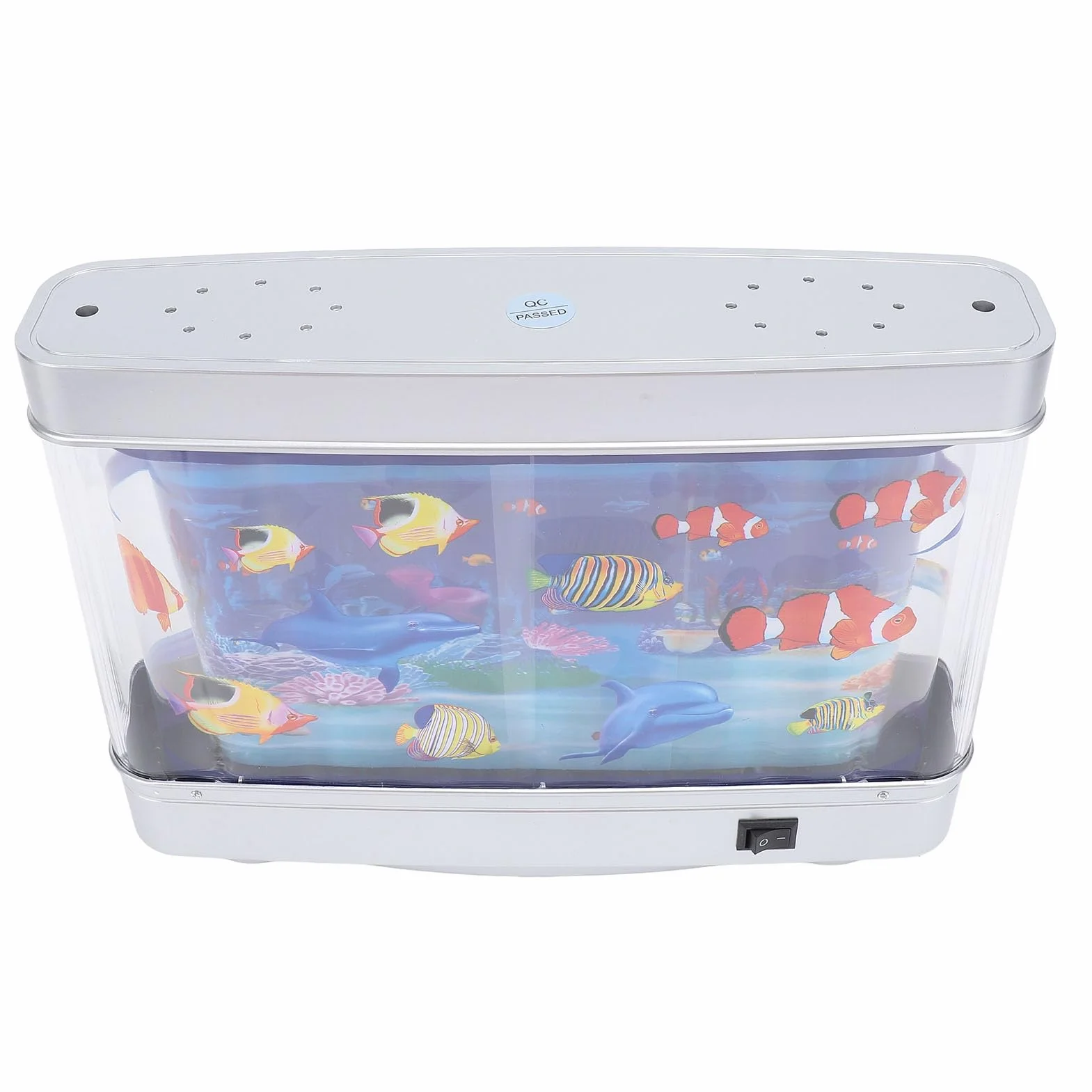 Aquarium artificiel dynamique réaliste pour enfants décoration de bureau